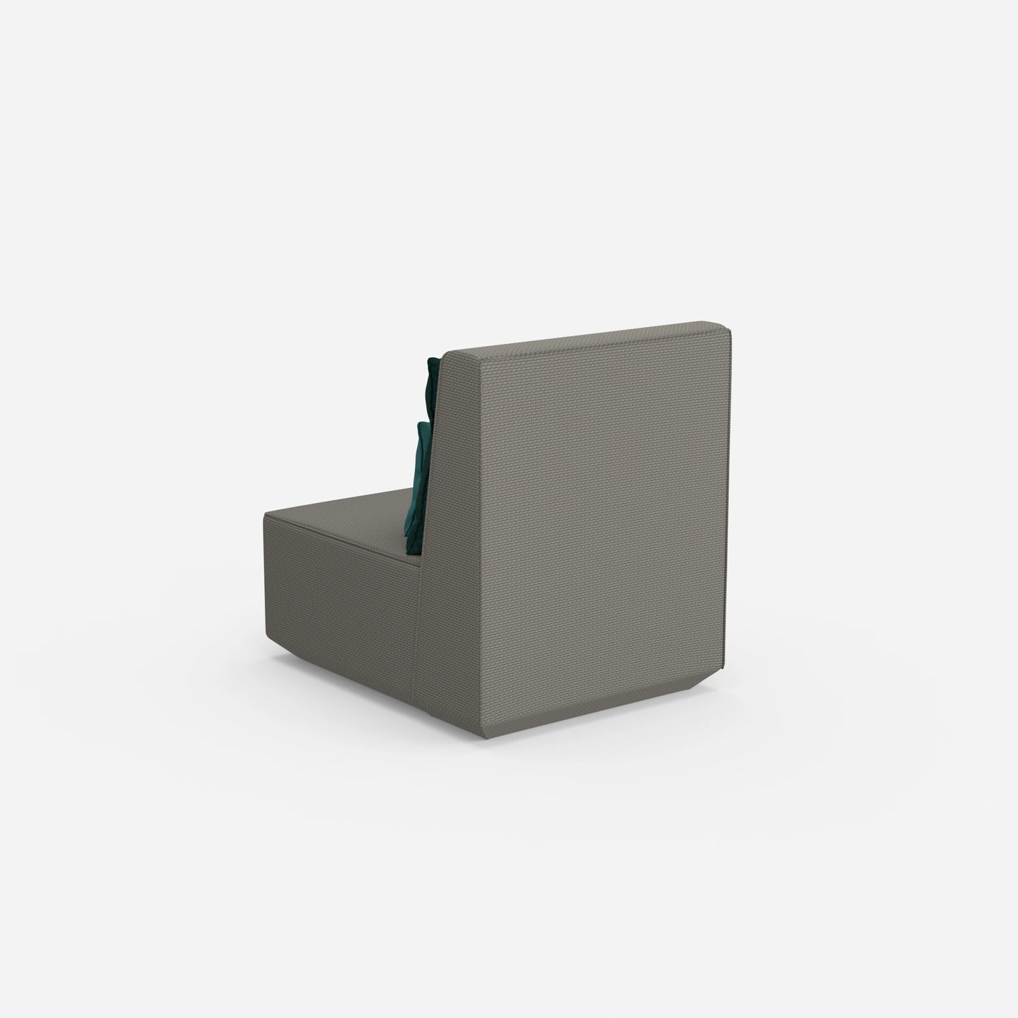 Sessel modern mit hoher Rückenlehne von hinten