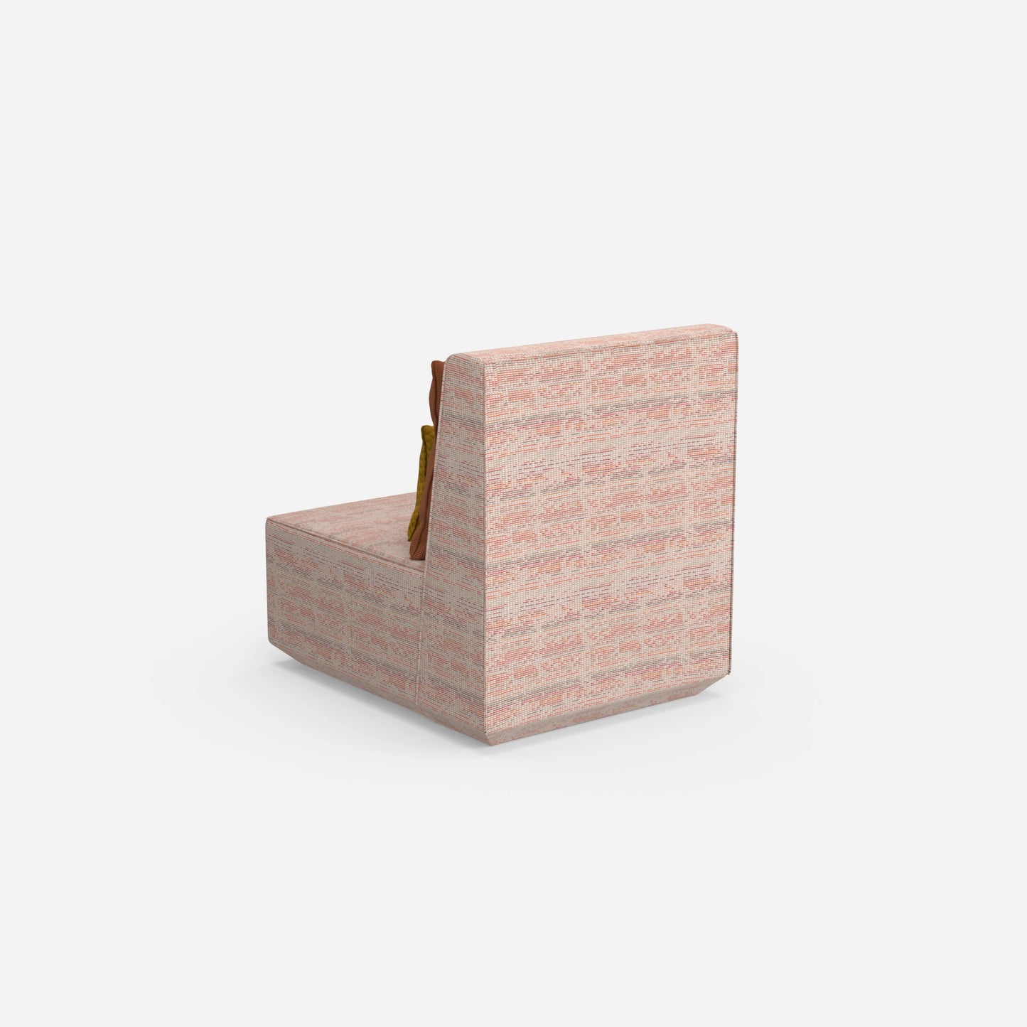 Sessel modern mit hoher Rückenlehne von hinten