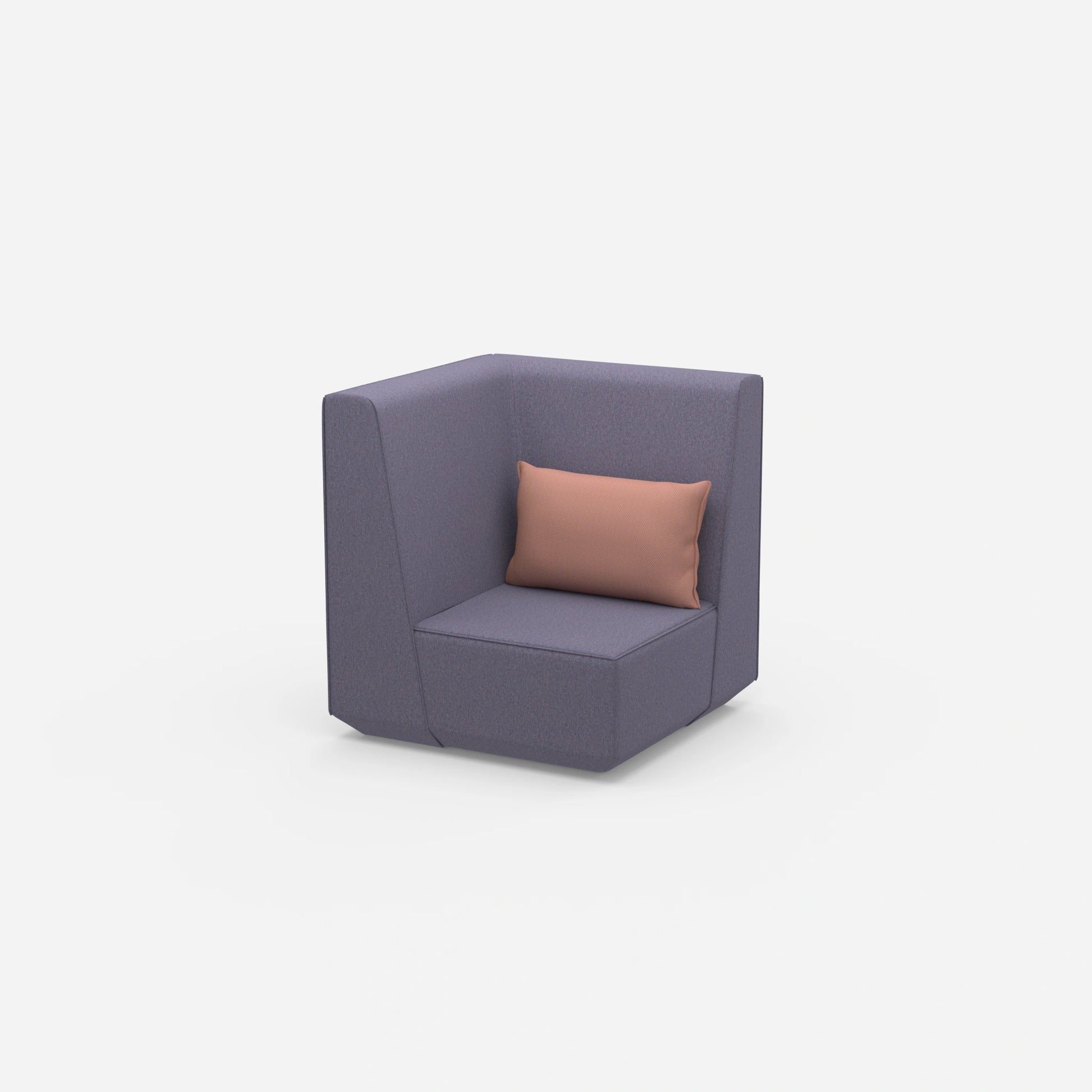 Sessel niedrig von der Seite
