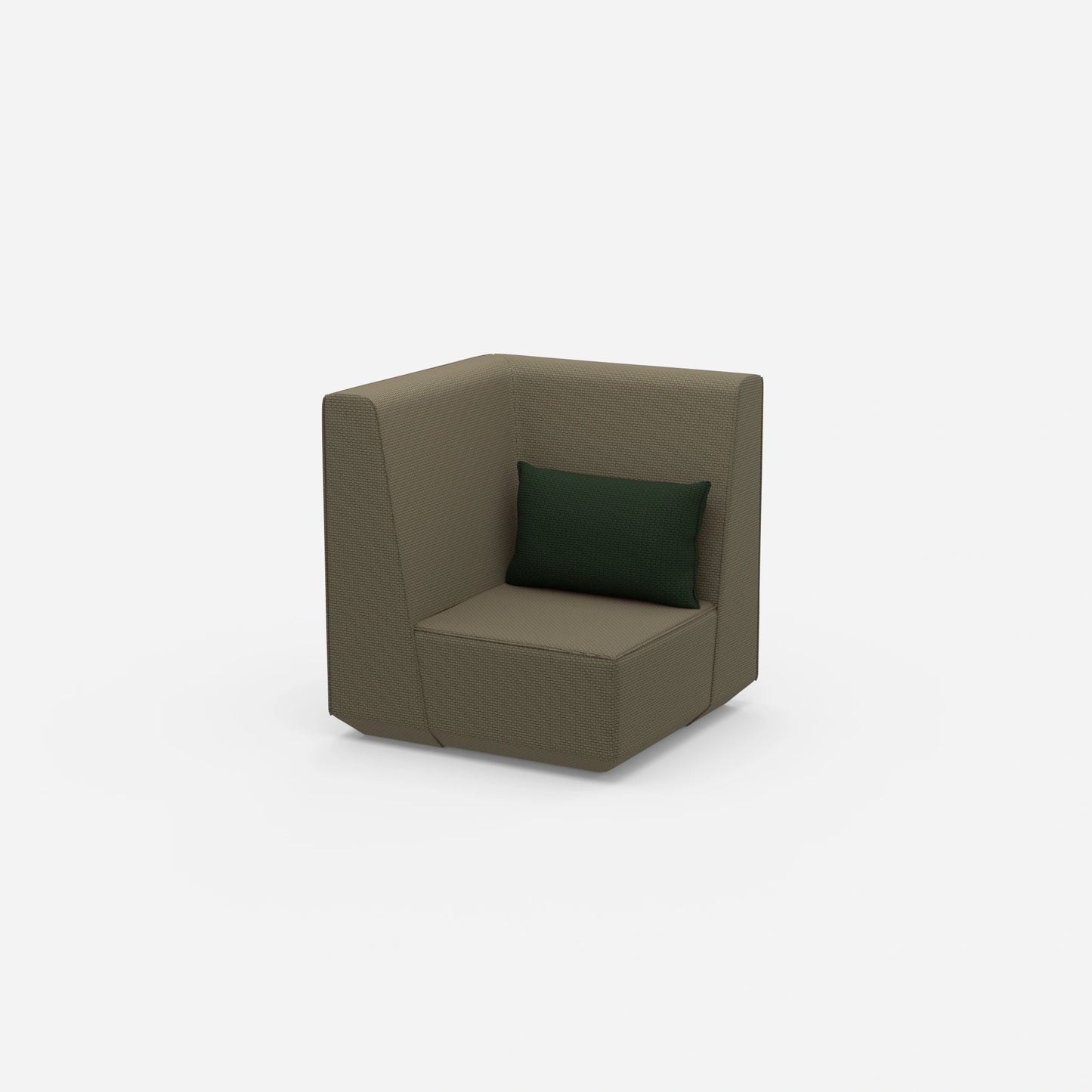 Sessel niedrig von der Seite