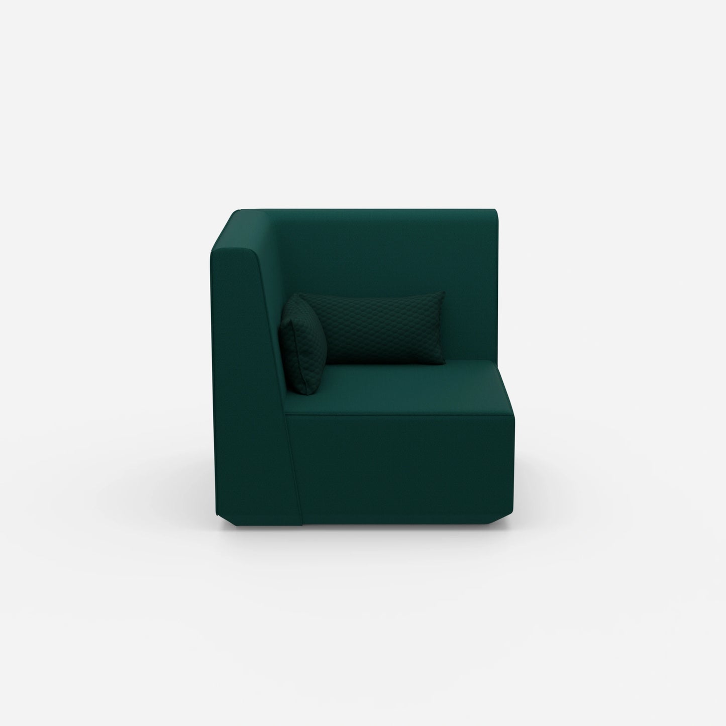 Sessel petrol von vorne
