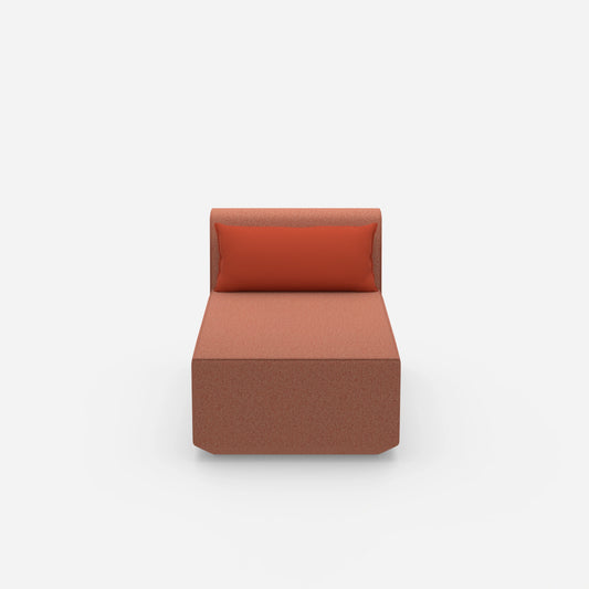 Sessel wie Longseat von vorne