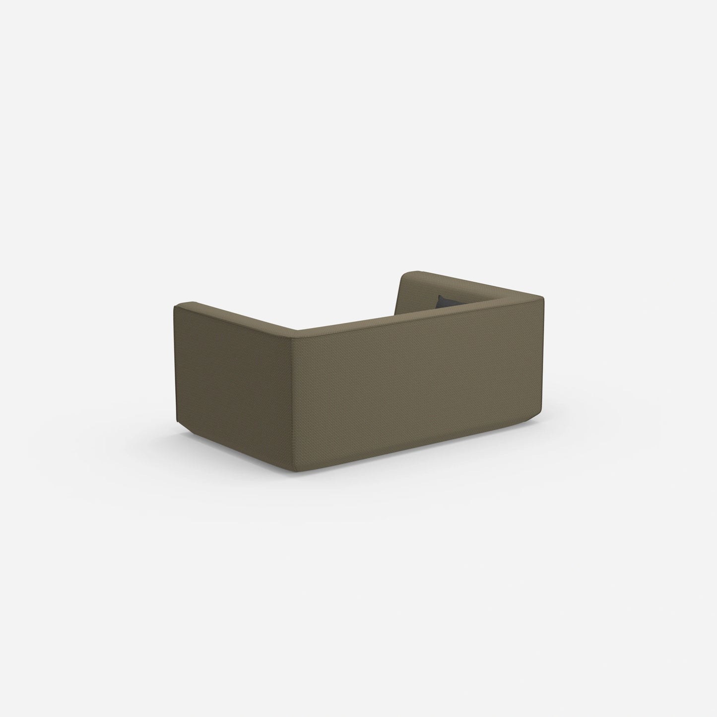 Sofa 2 Sitzer modern von hinten