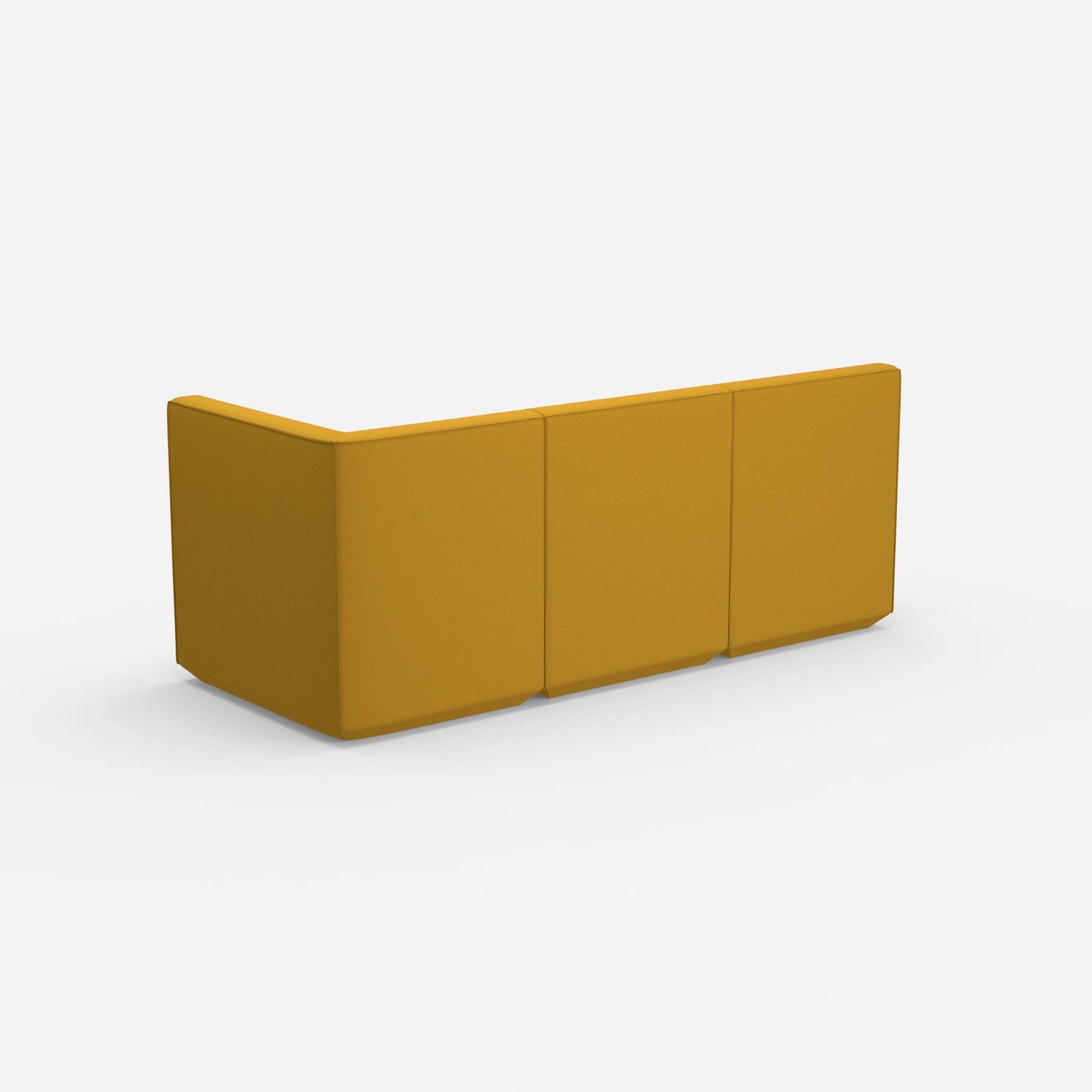 Sofa 3 Sitzer mit hoher Rückenlehne von hinten