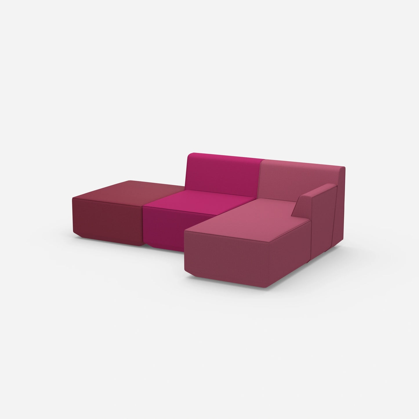 Sofa für 3 Personen von der Seite