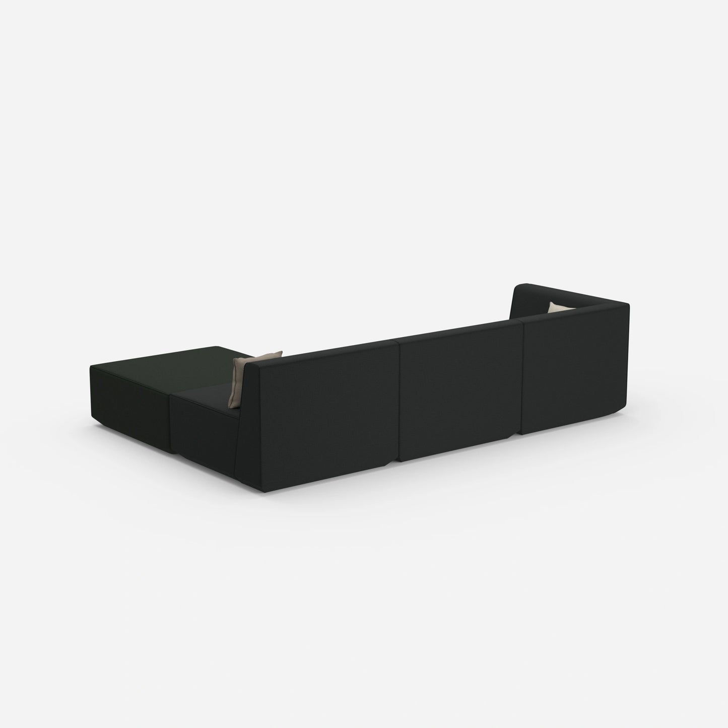 Sofaecke hochwertig von hinten