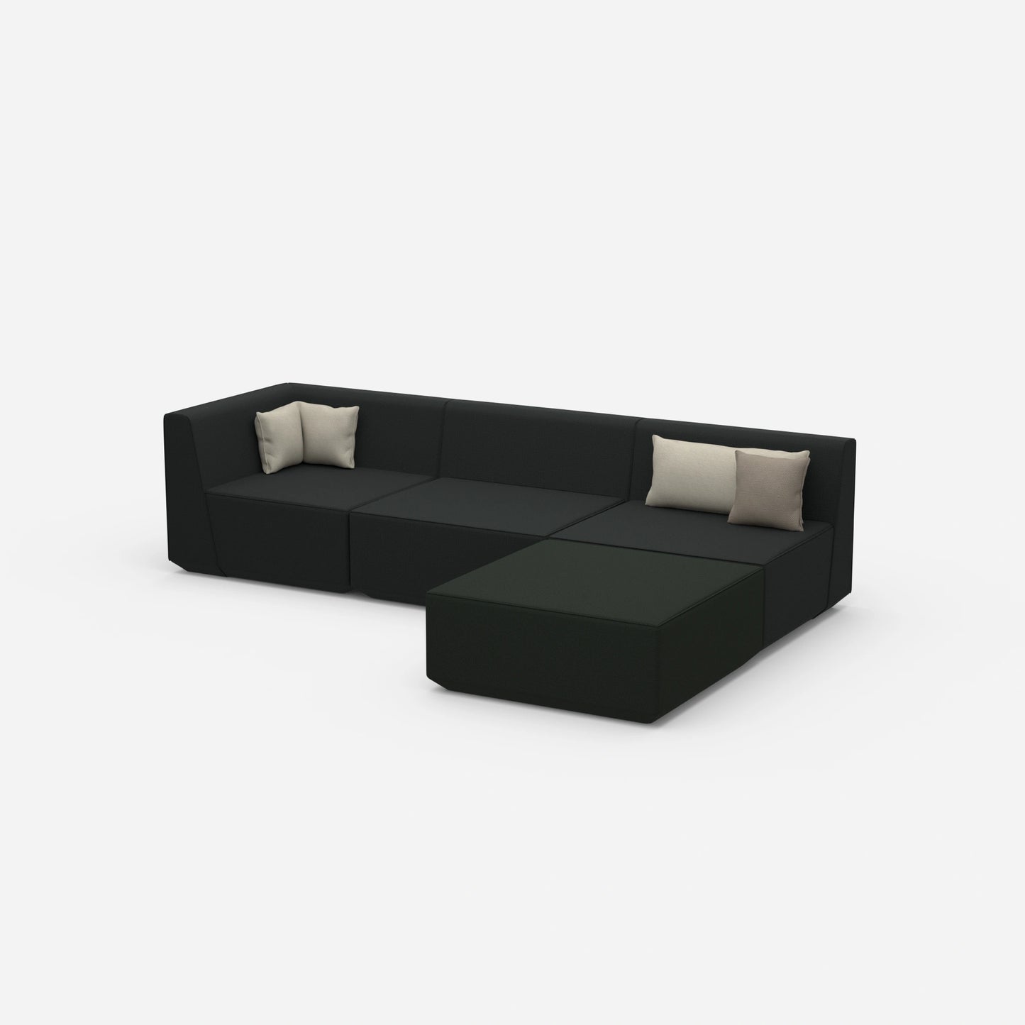 Sofaecke hochwertig von der Seite