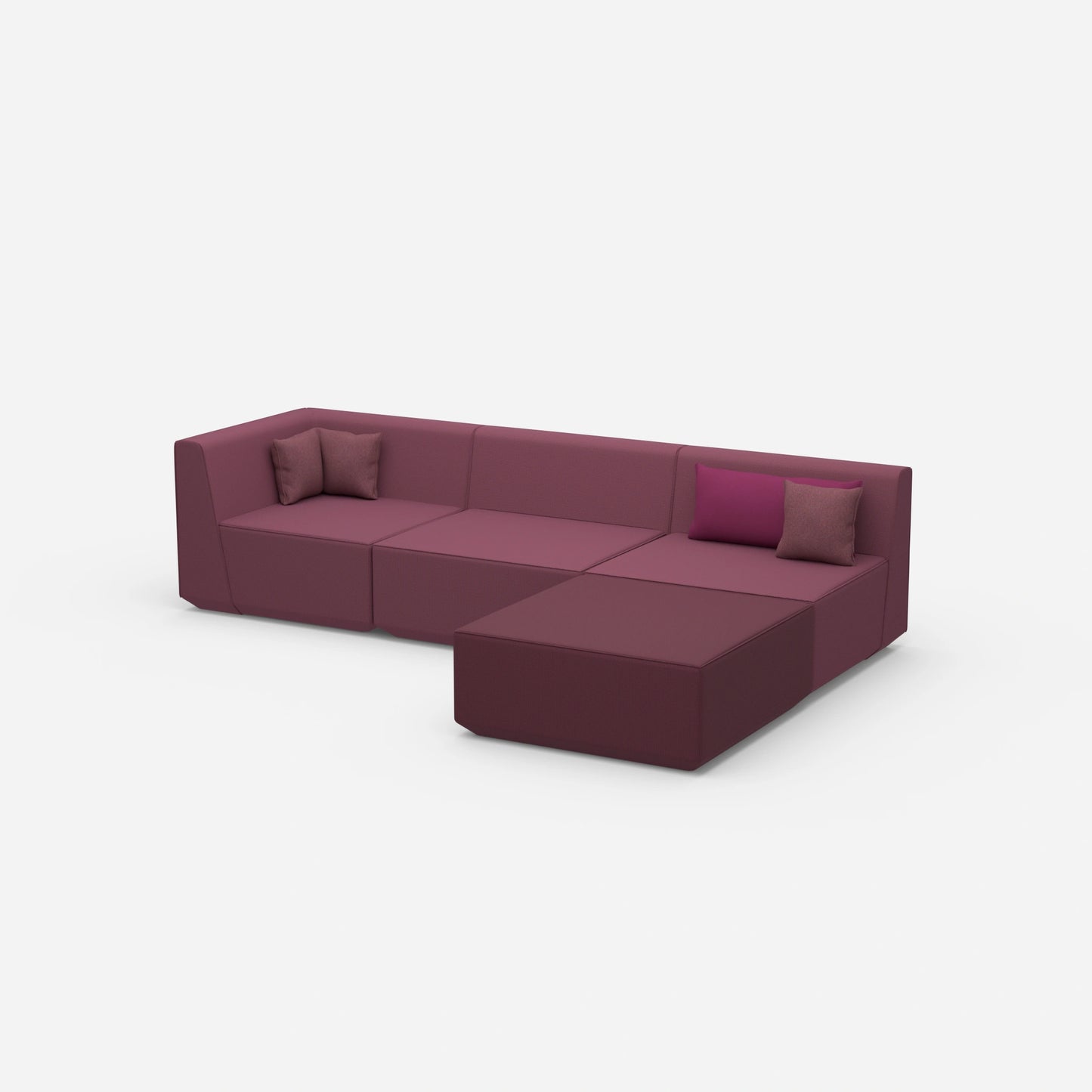 Sofaecke hochwertig von der Seite