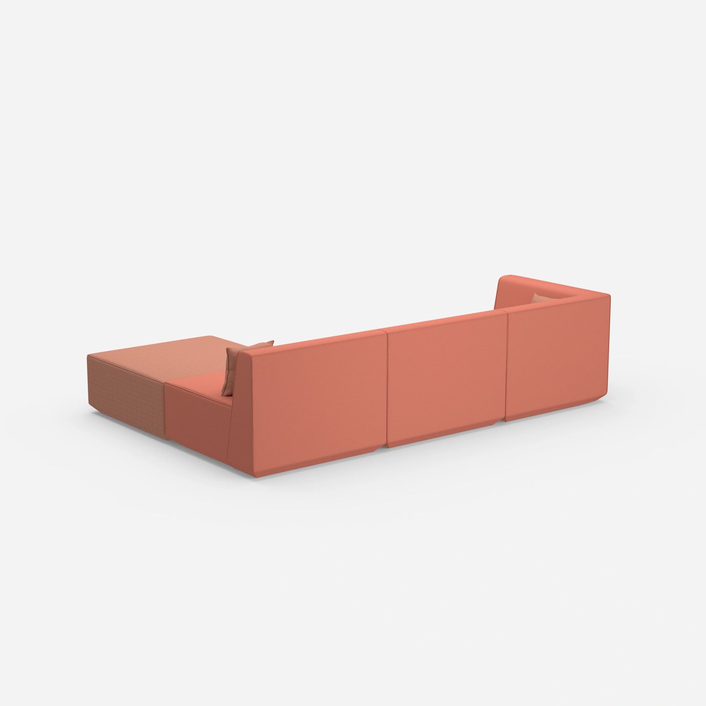 Sofaecke hochwertig von hinten