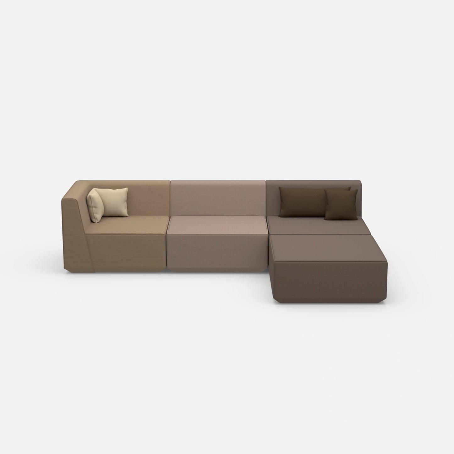 Sofaecke hochwertig von vorne