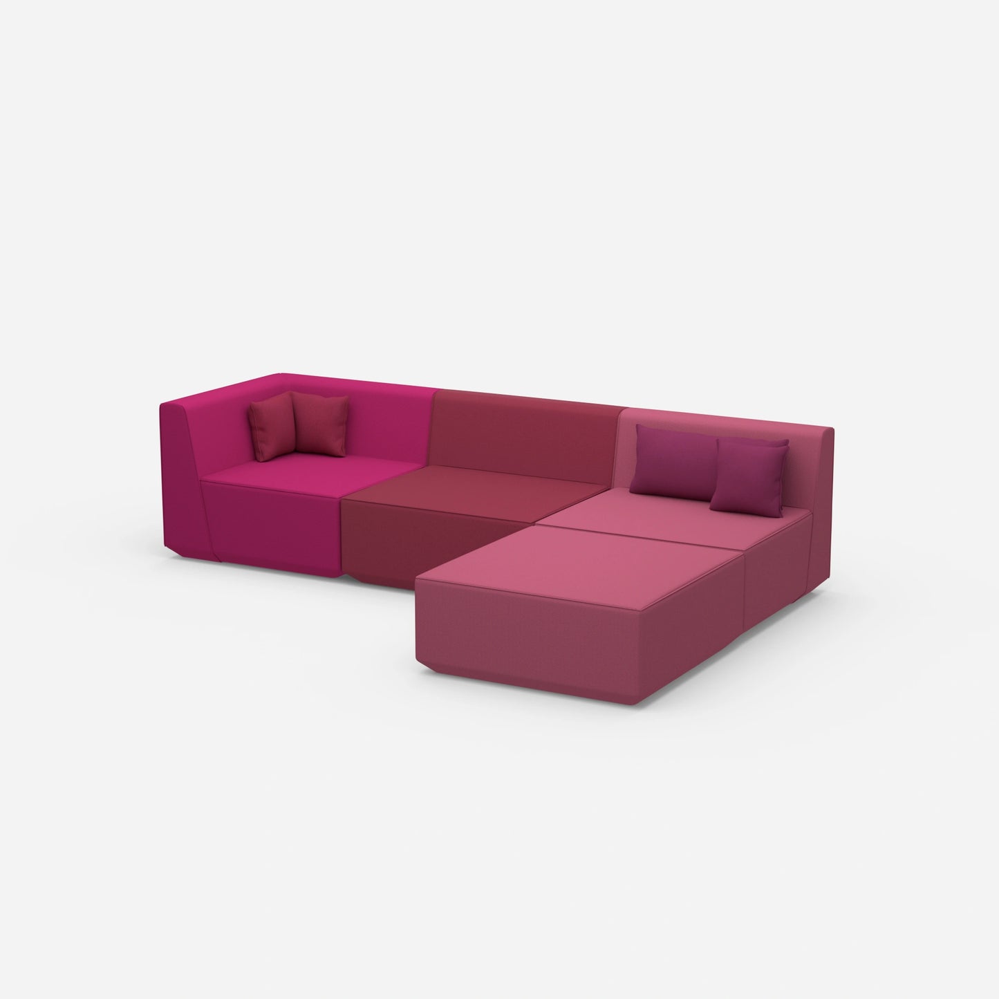 Sofaecke hochwertig von der Seite