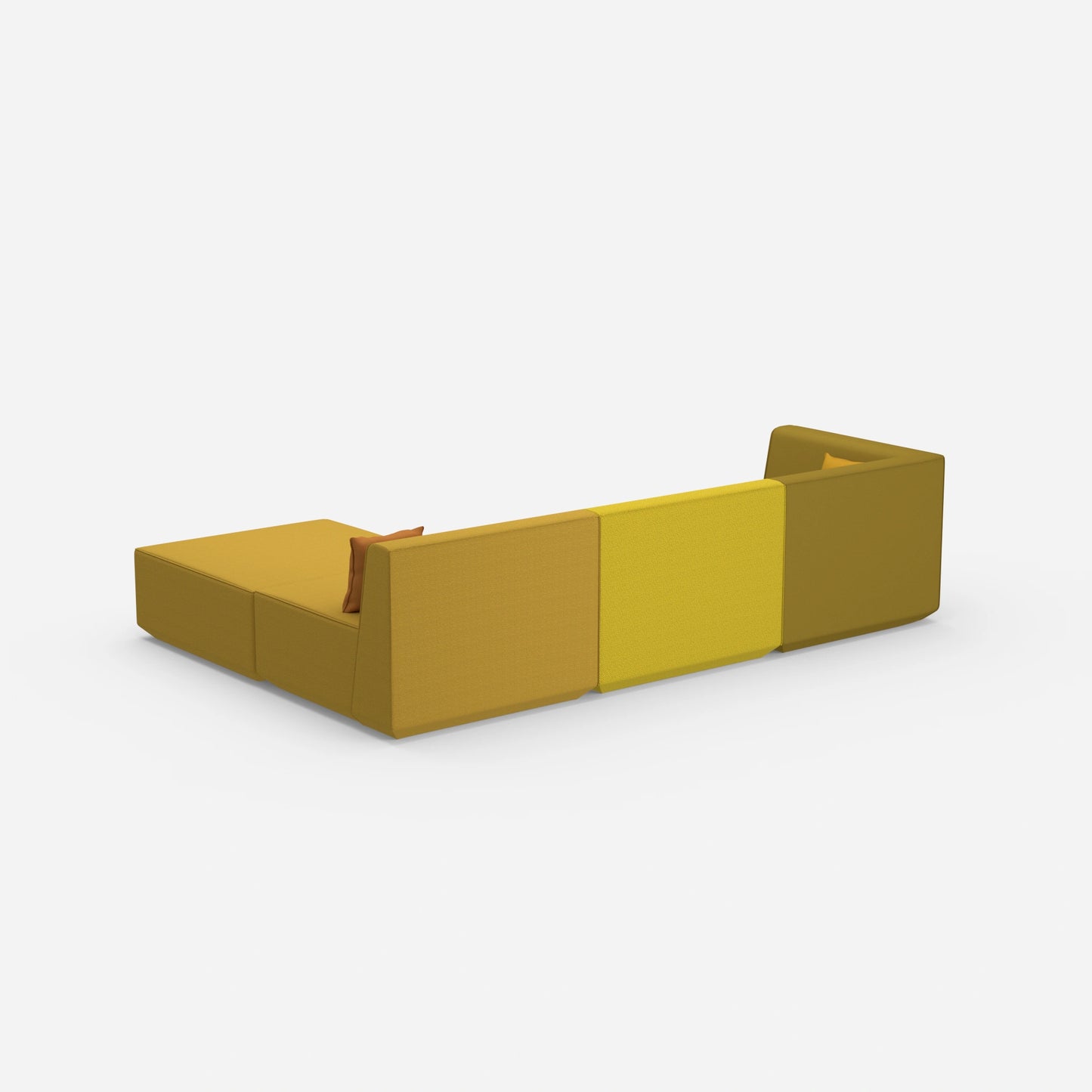 Sofaecke hochwertig von hinten