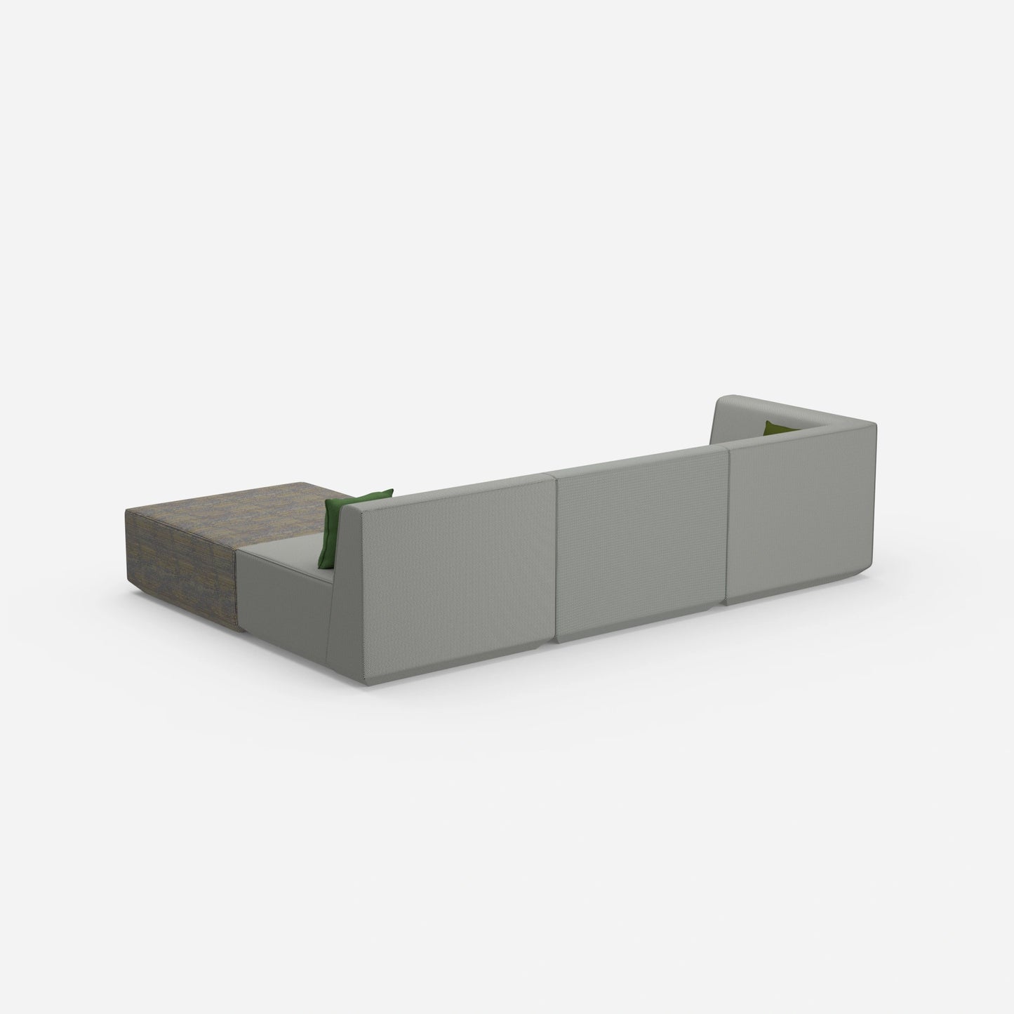 Sofaecke hochwertig von hinten