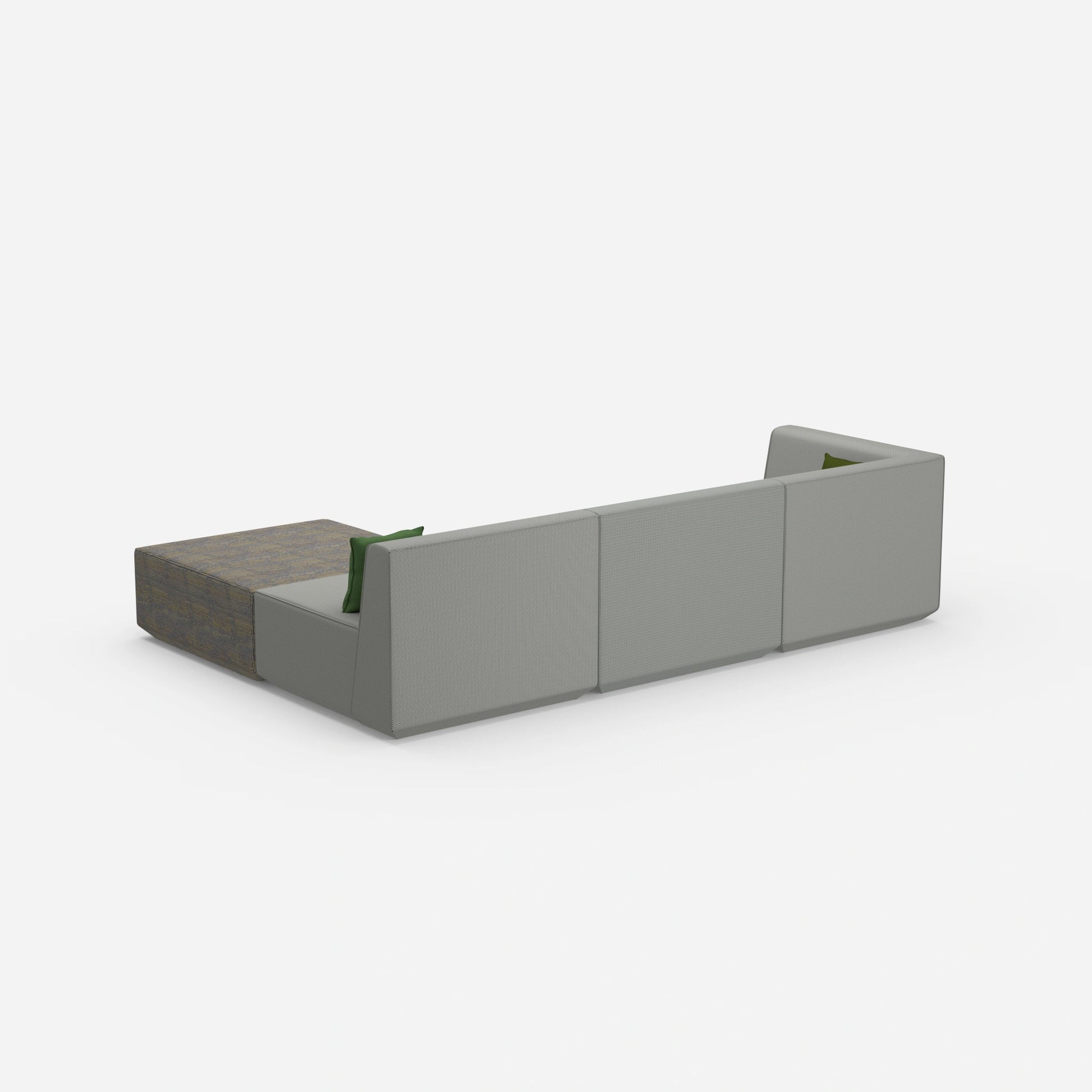 Sofaecke hochwertig von hinten