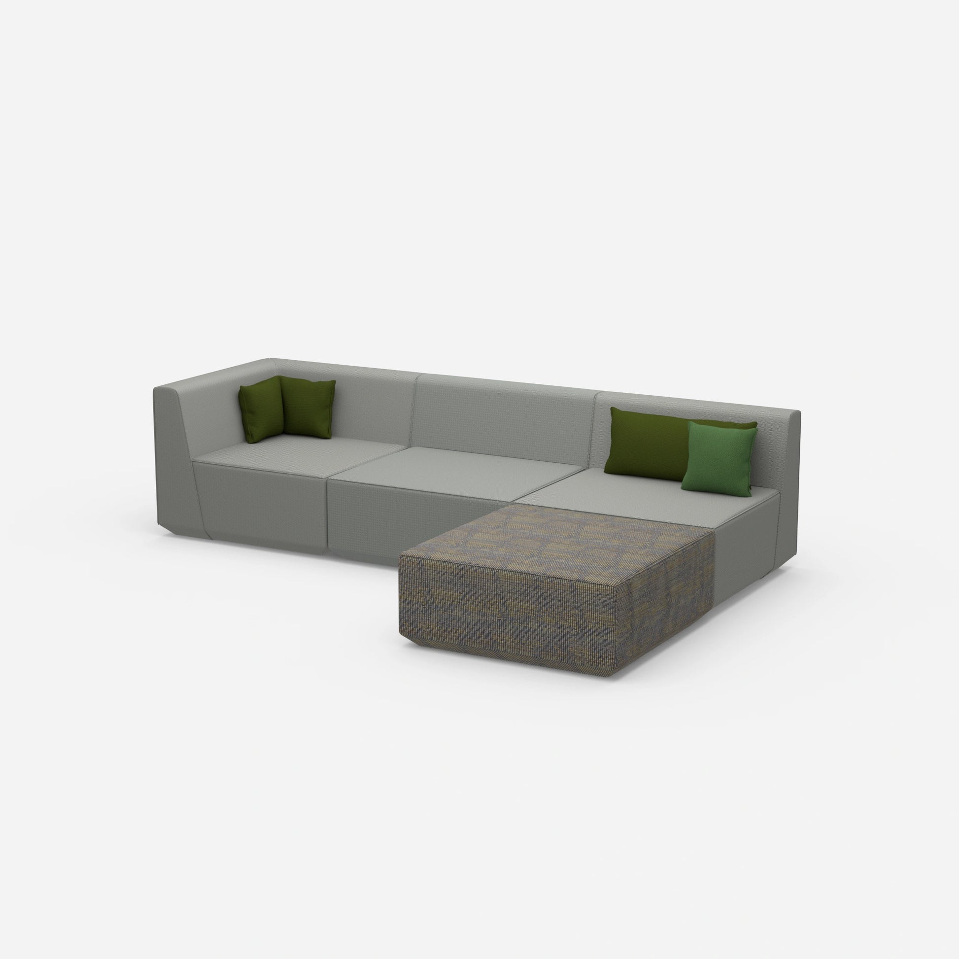 Sofaecke hochwertig von der Seite