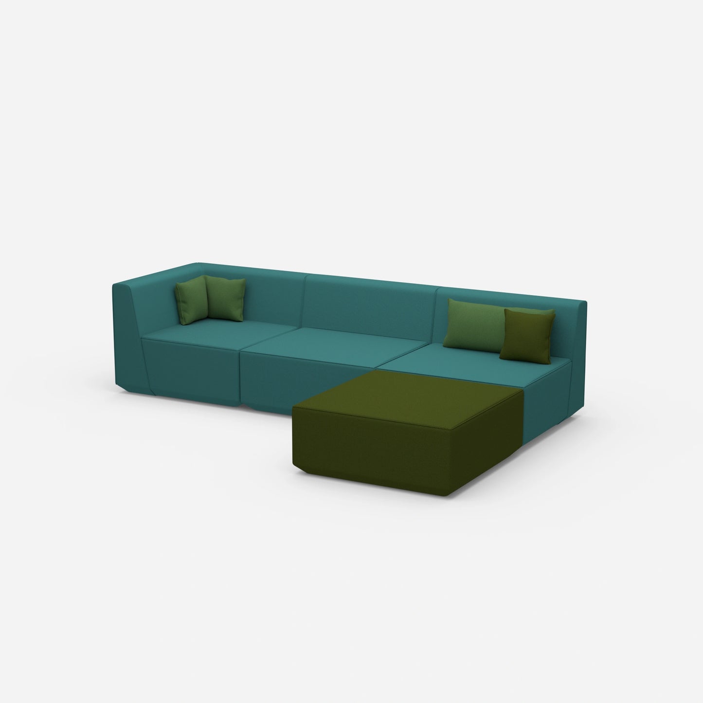 Sofaecke hochwertig von der Seite