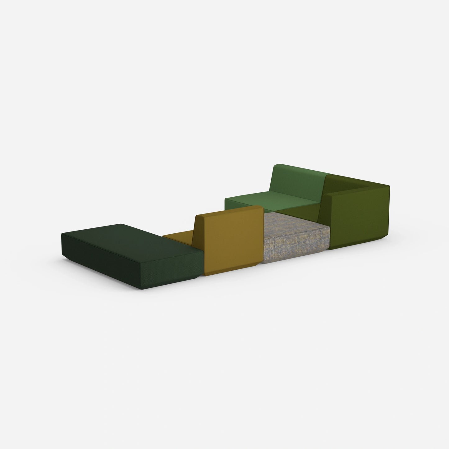 Sofalandschaft als Lounge von hinten