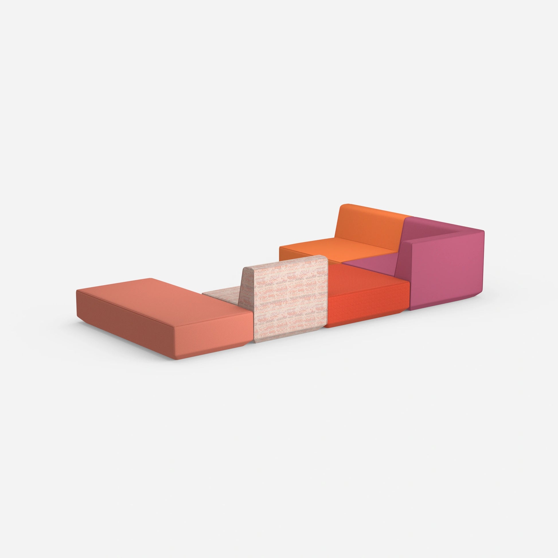 Sofalandschaft als Lounge von hinten