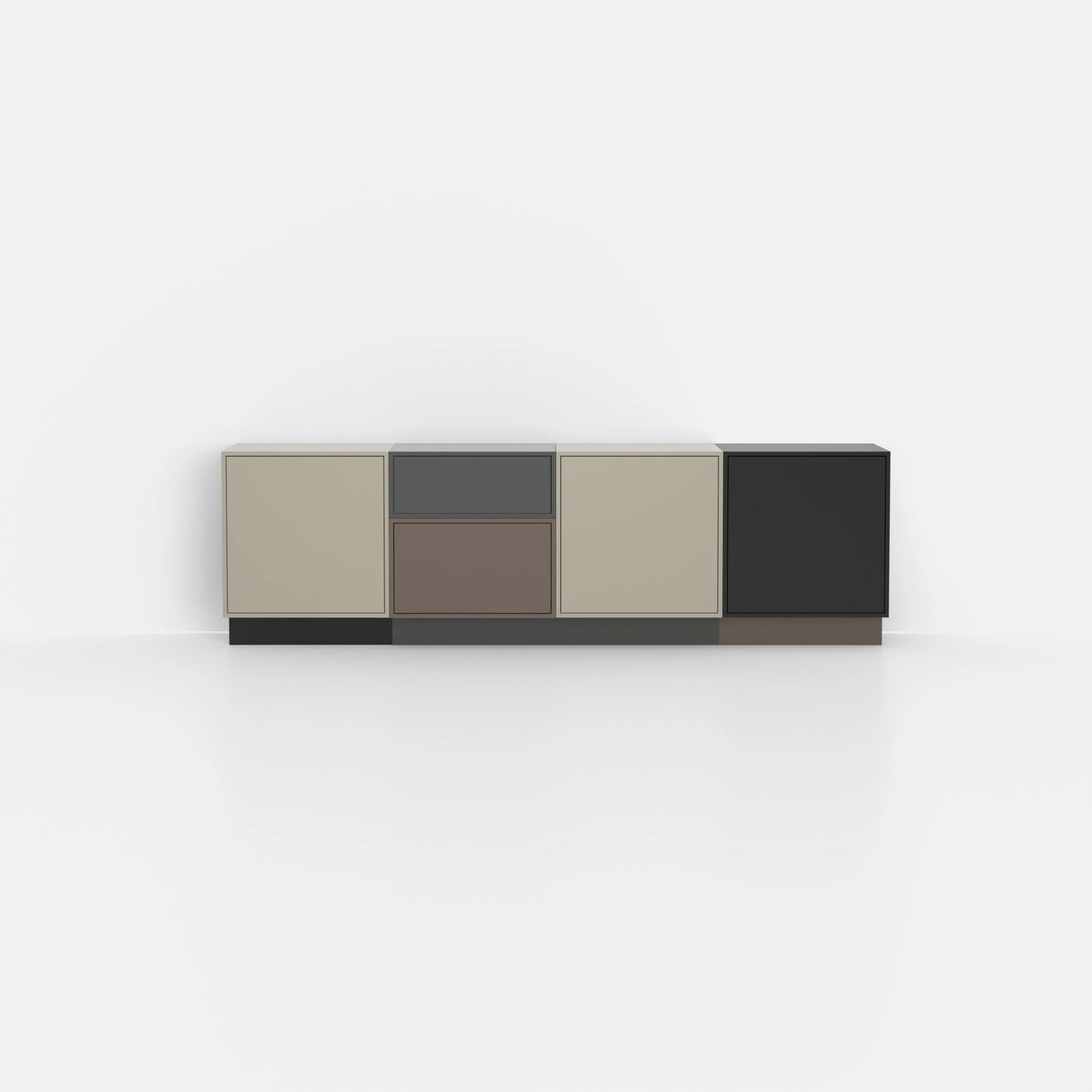 Türen-Regal RK1080 von vorne