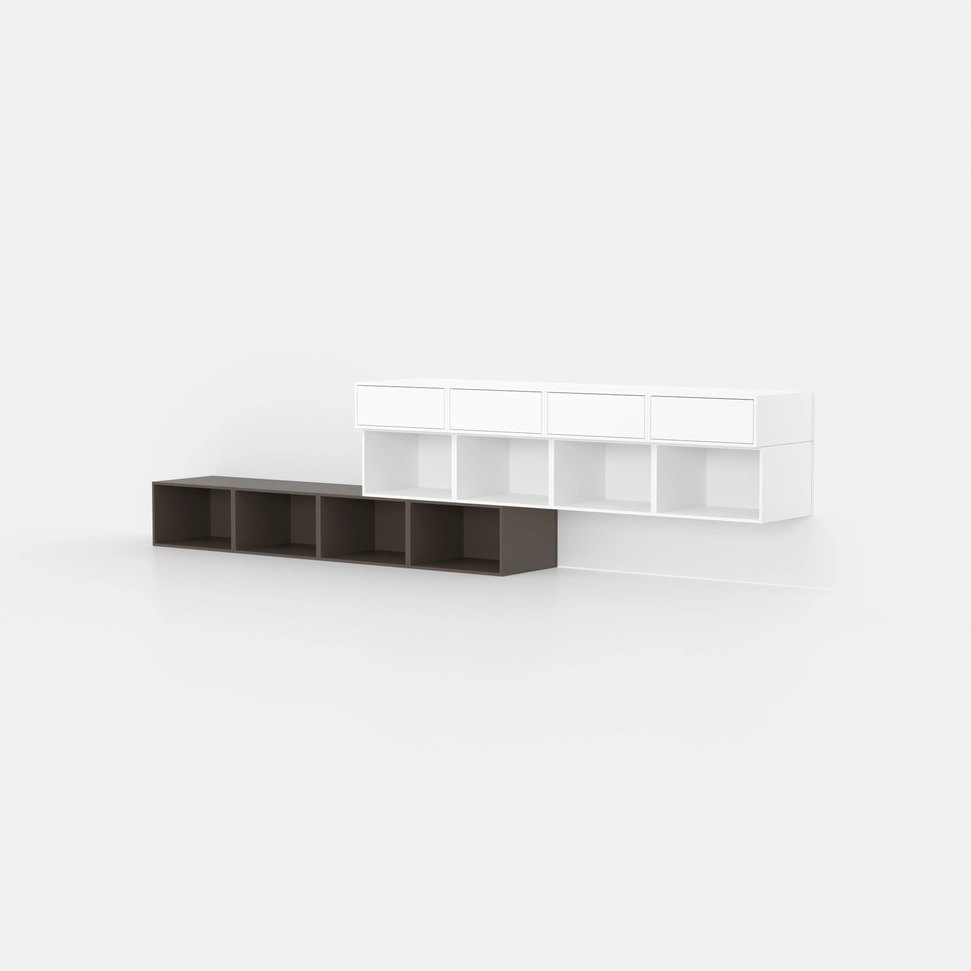 TV-Regal RK088 von der linken Seite