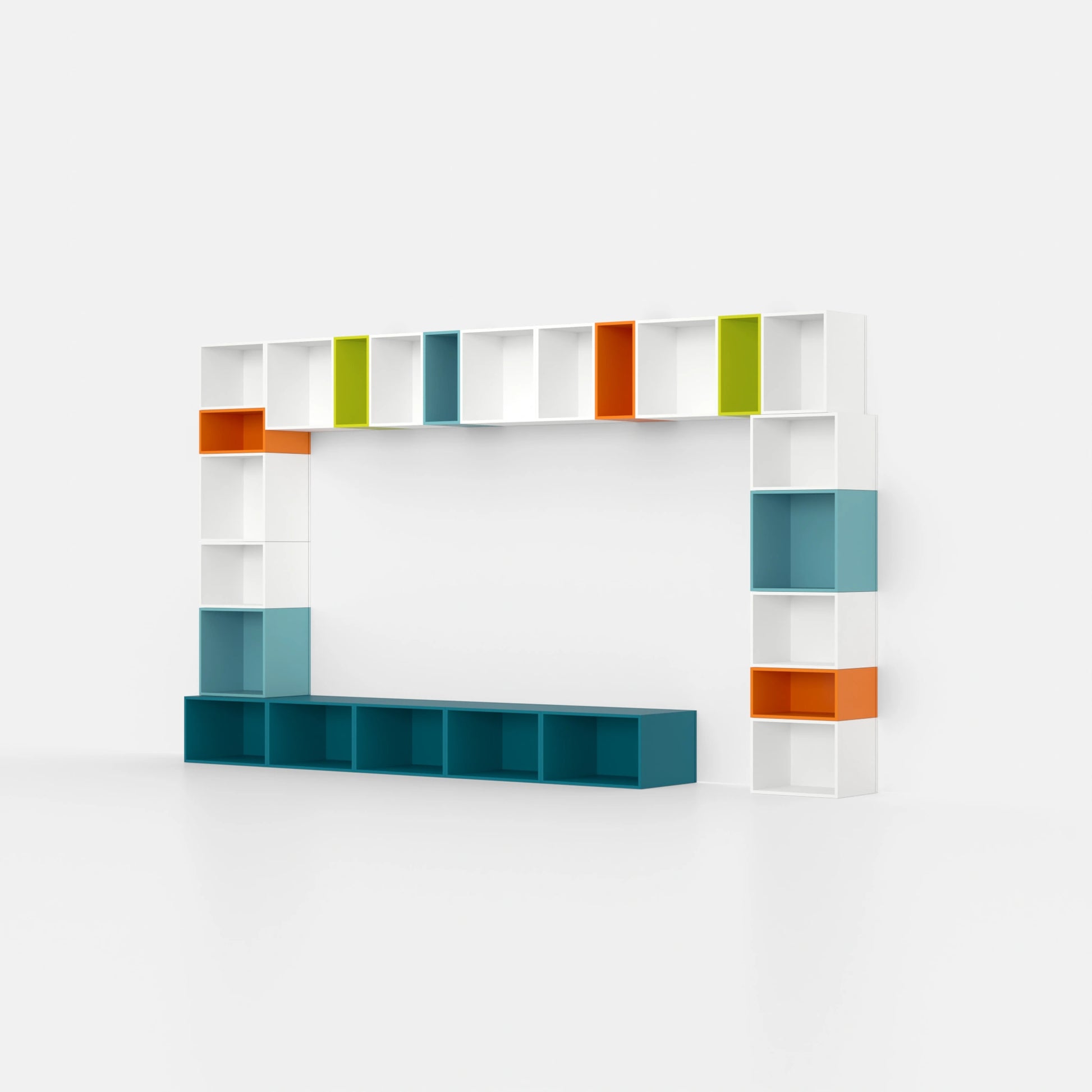 TV-Regal RK099 von der linken Seite