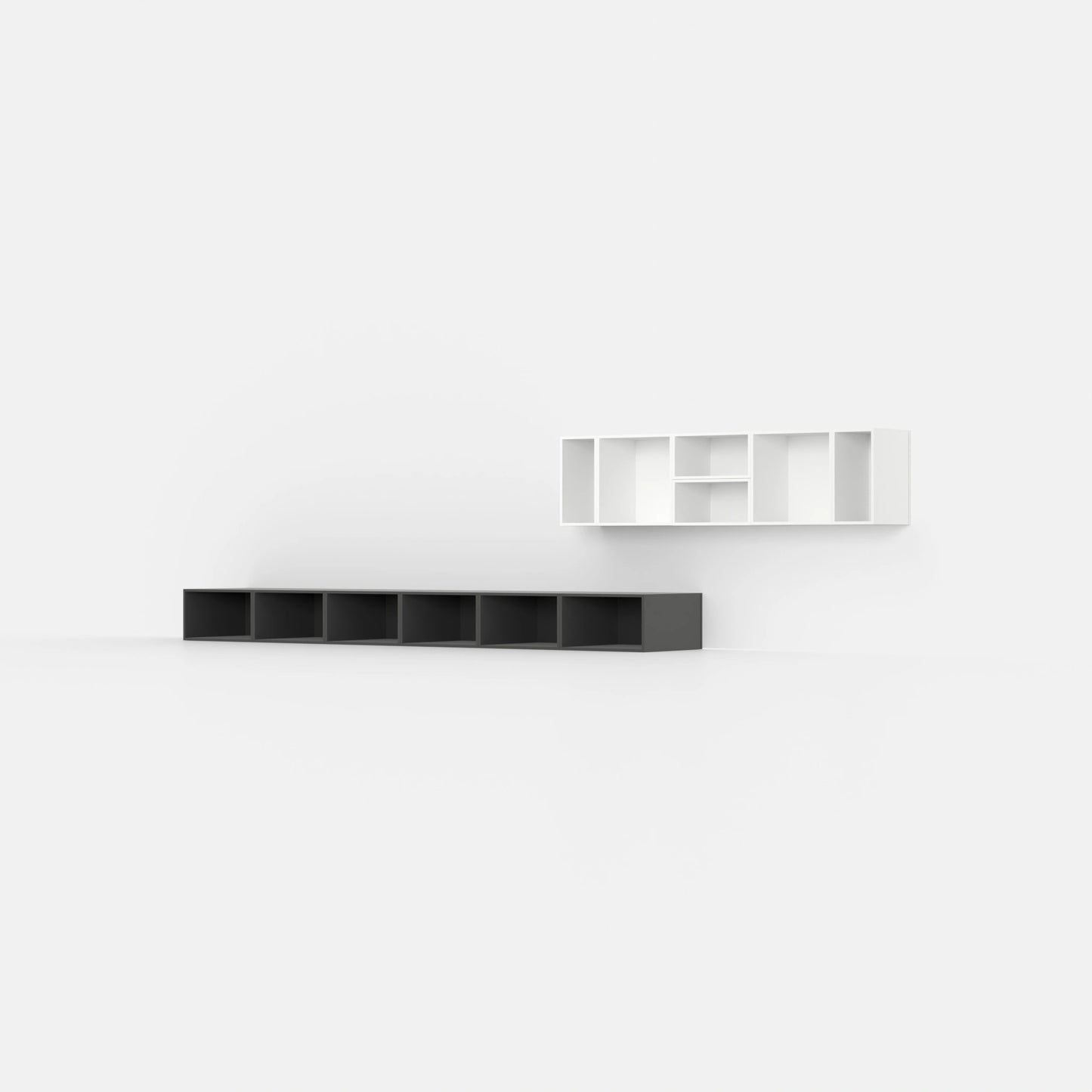 TV-Regal RK107 von der linken Seite