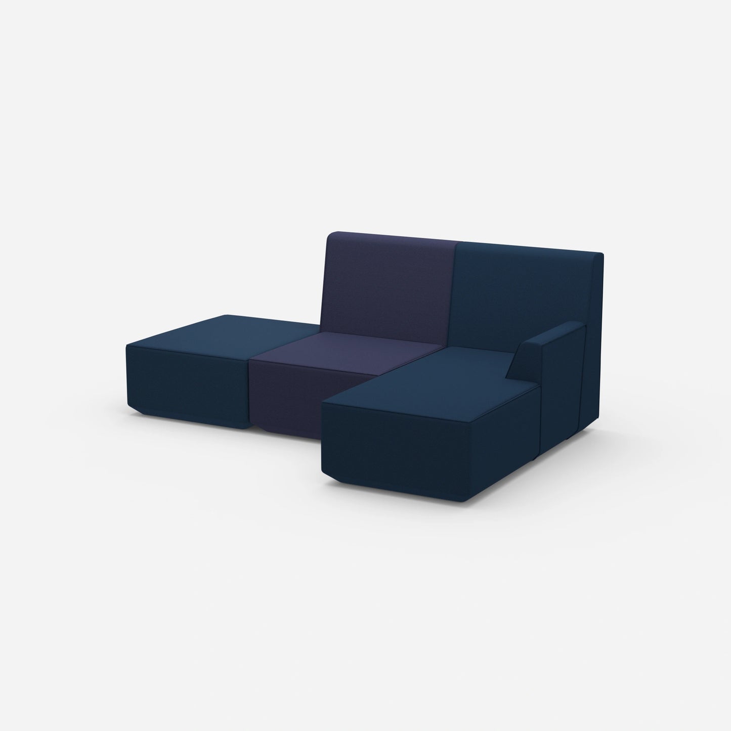 Wohnzimmer 3er Sofa von der Seite