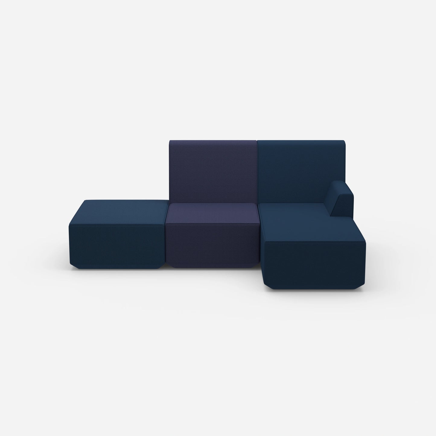 Wohnzimmer 3er Sofa von vorne