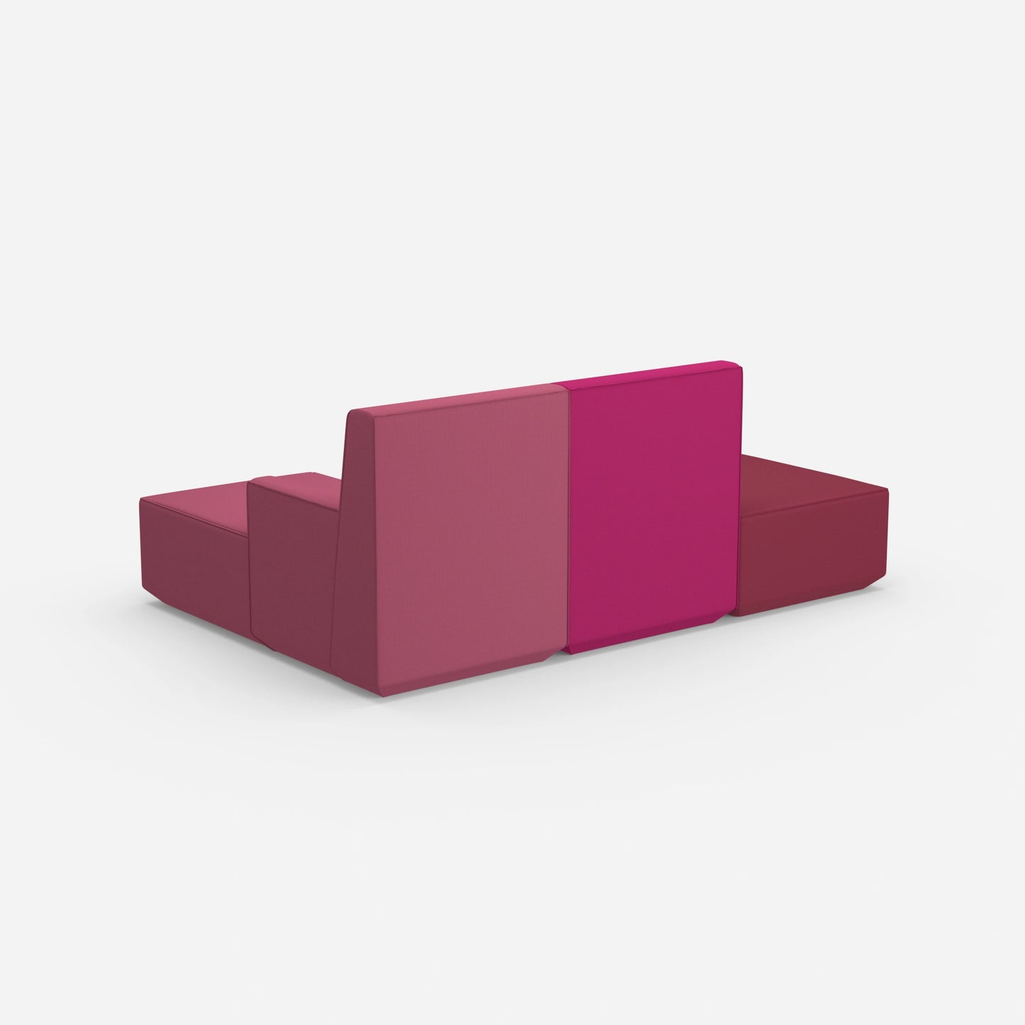 Wohnzimmer 3er Sofa von hinten