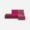 Wohnzimmer 3er Sofa von vorne