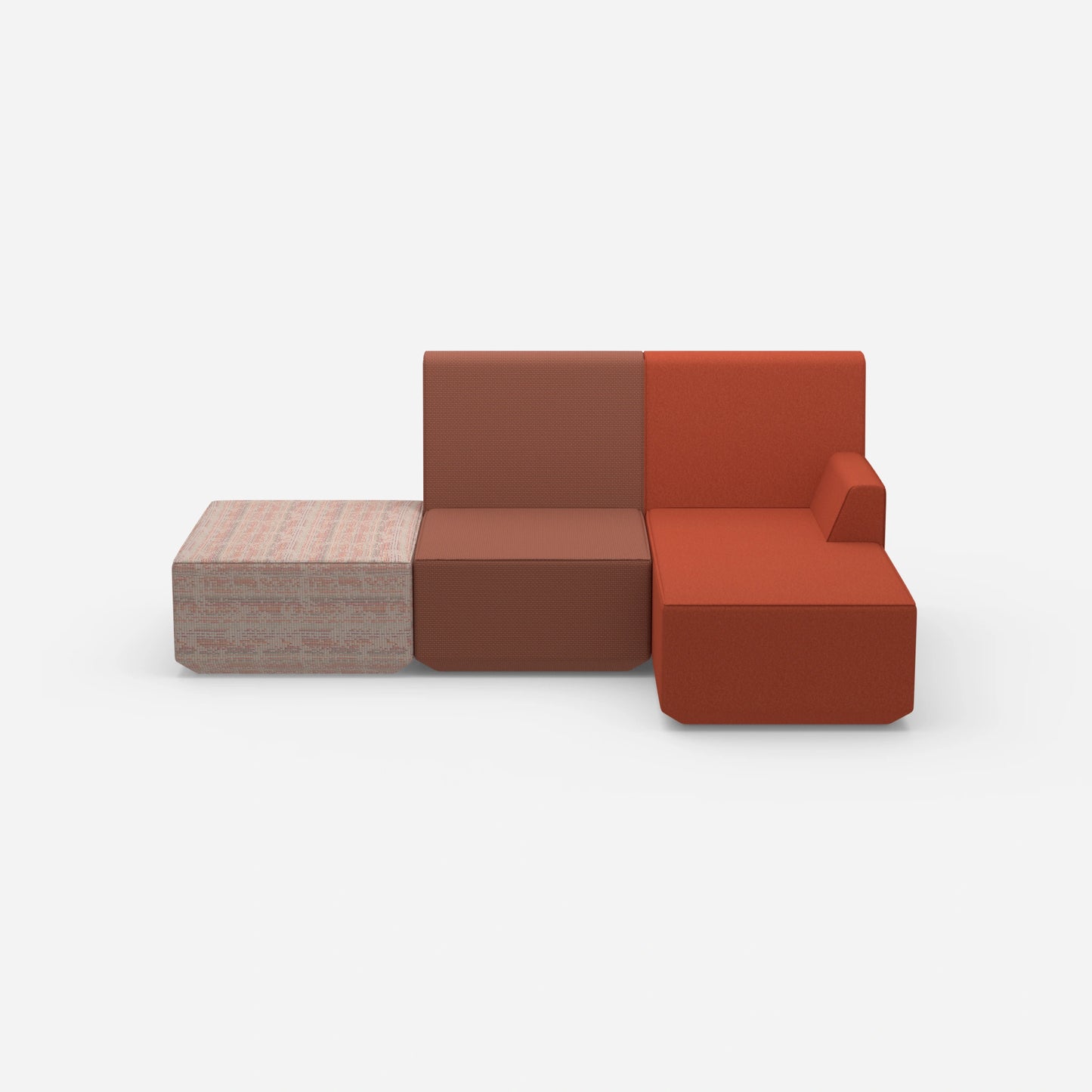 Wohnzimmer 3er Sofa von vorne
