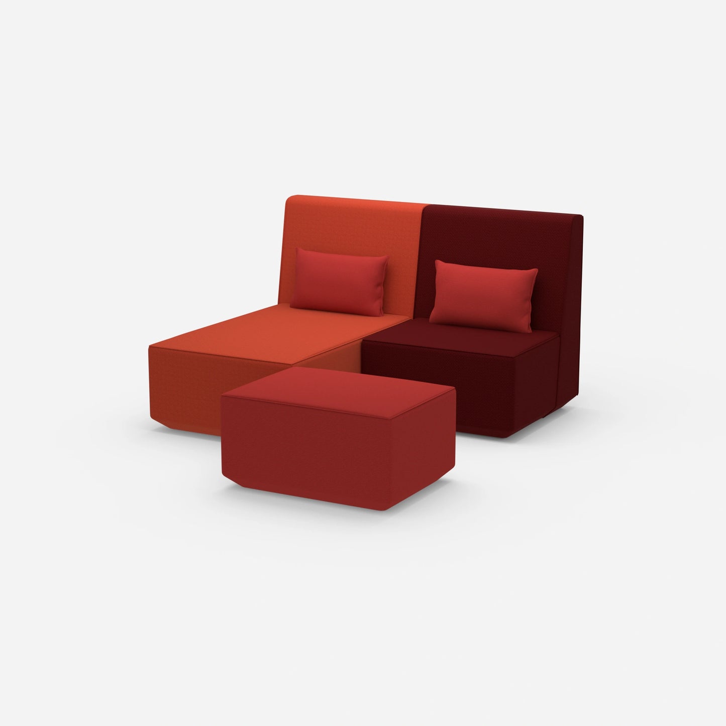 2-seater with function from the side