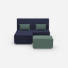 2 seater with front function