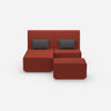 2 seater with front function