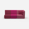 3 seater sofa high backrest from the front
