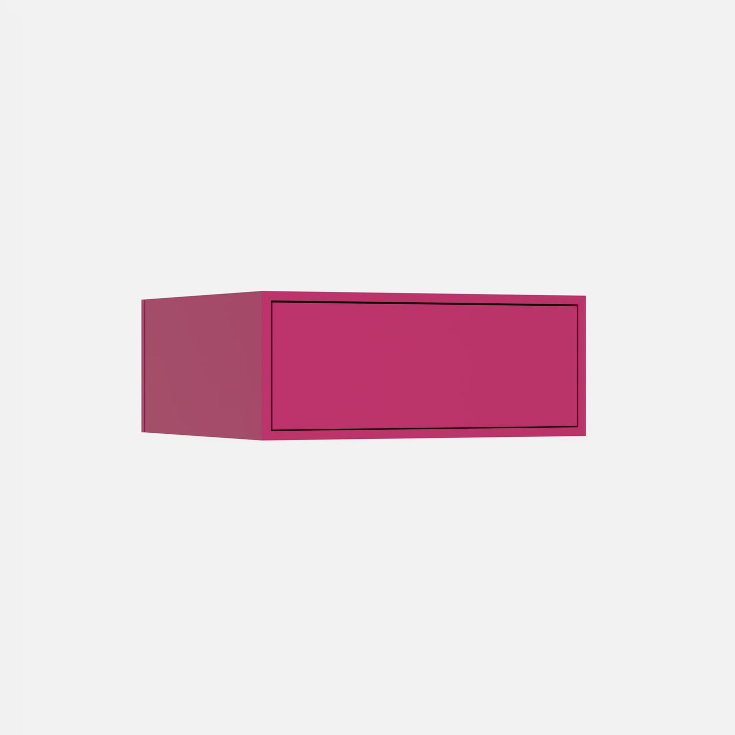 Drawer module from the left side