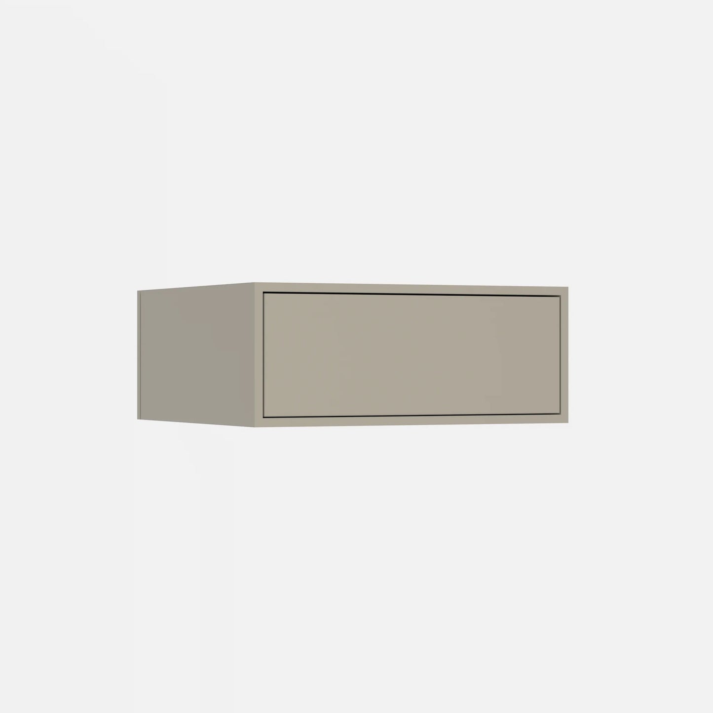 Drawer module from the left side