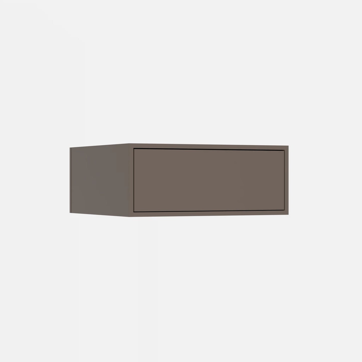 Drawer module from the left side