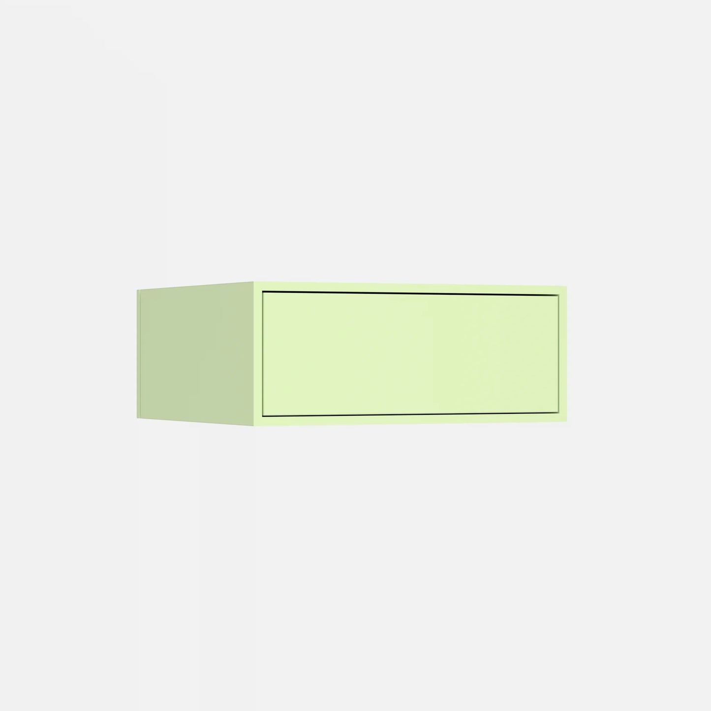 Drawer module from the left side