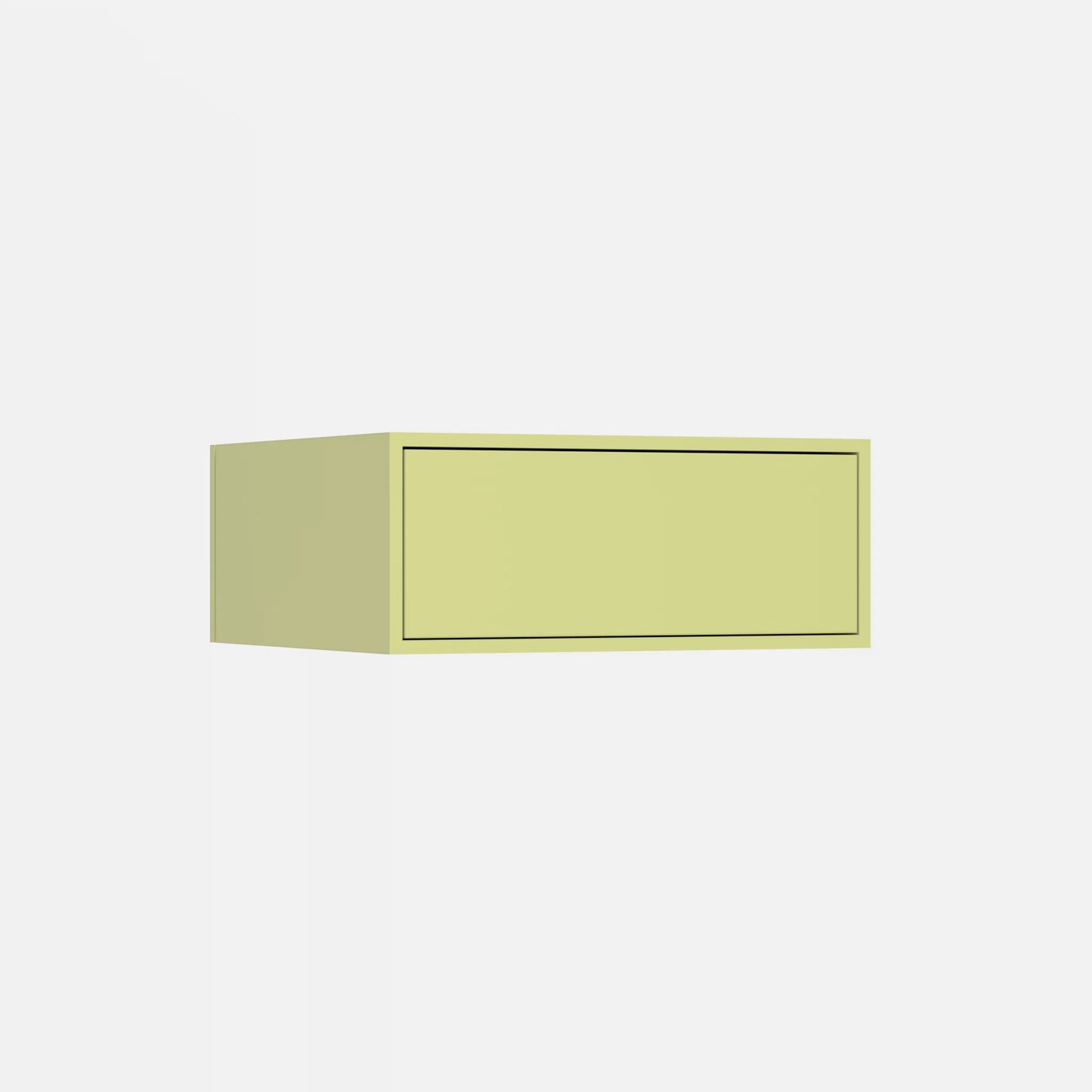 Drawer module from the left side