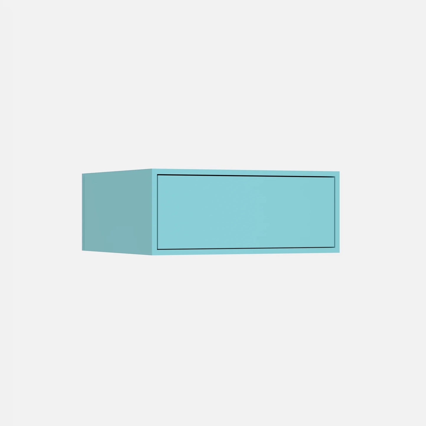 Drawer module from the left side