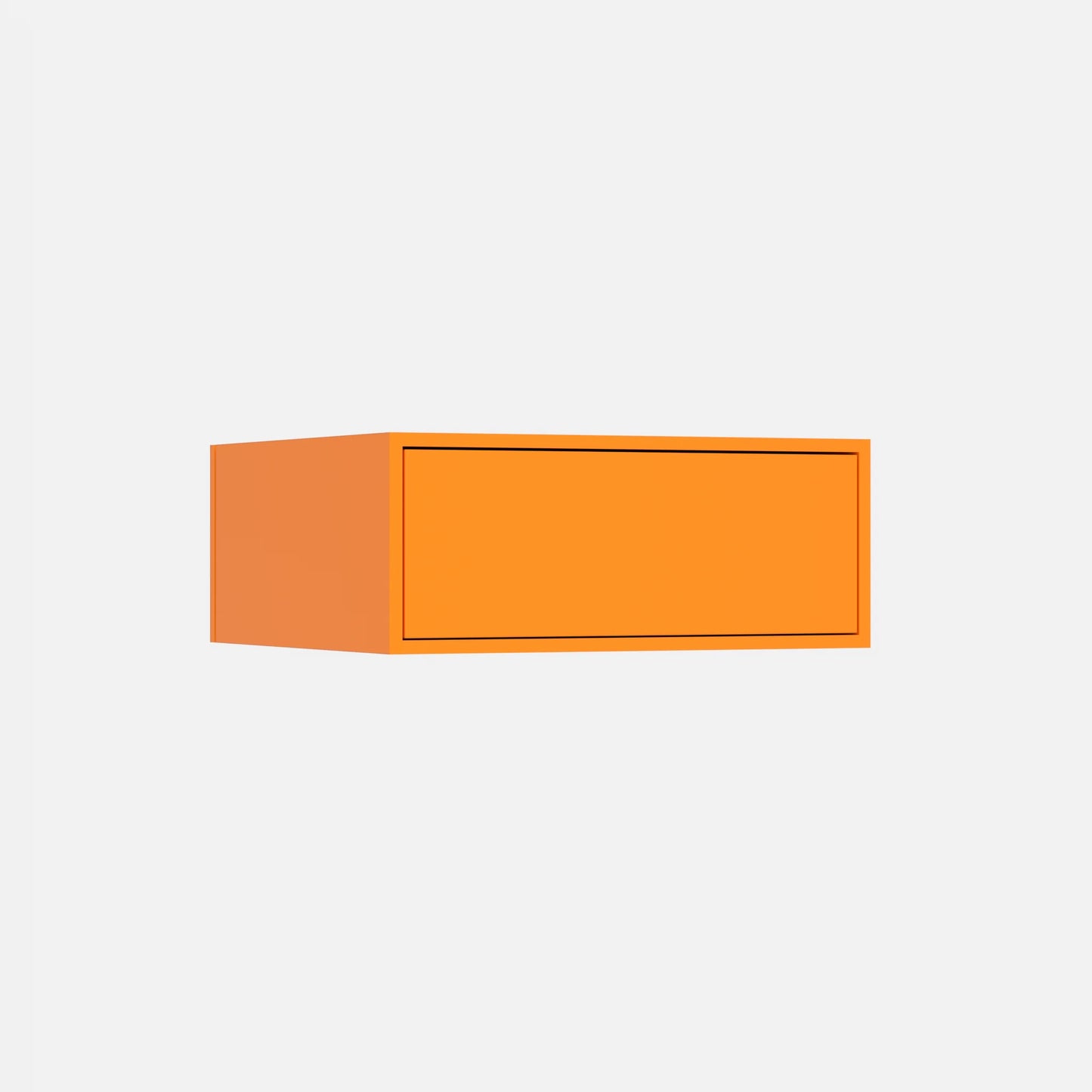 Drawer module from the left side