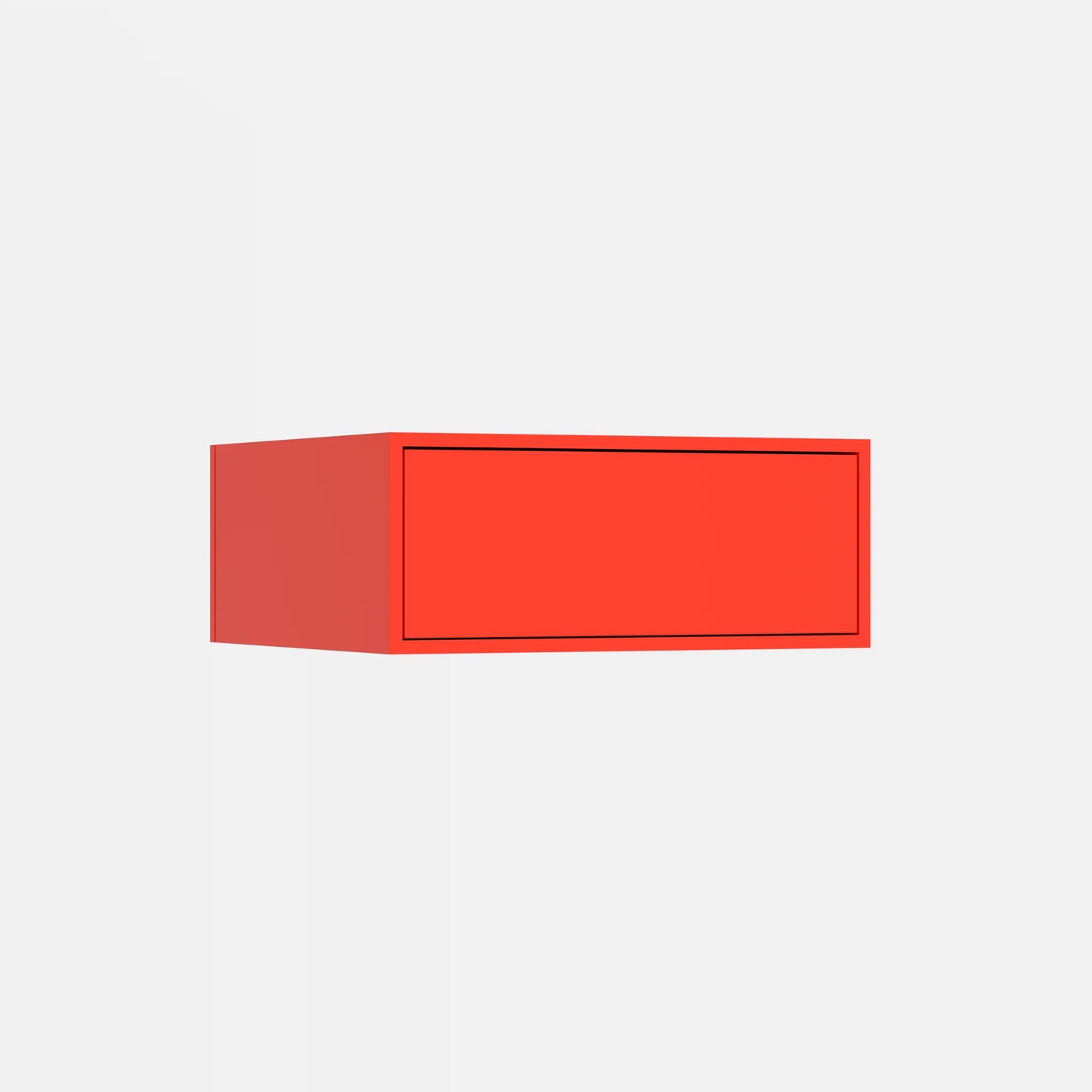 Drawer module from the left side