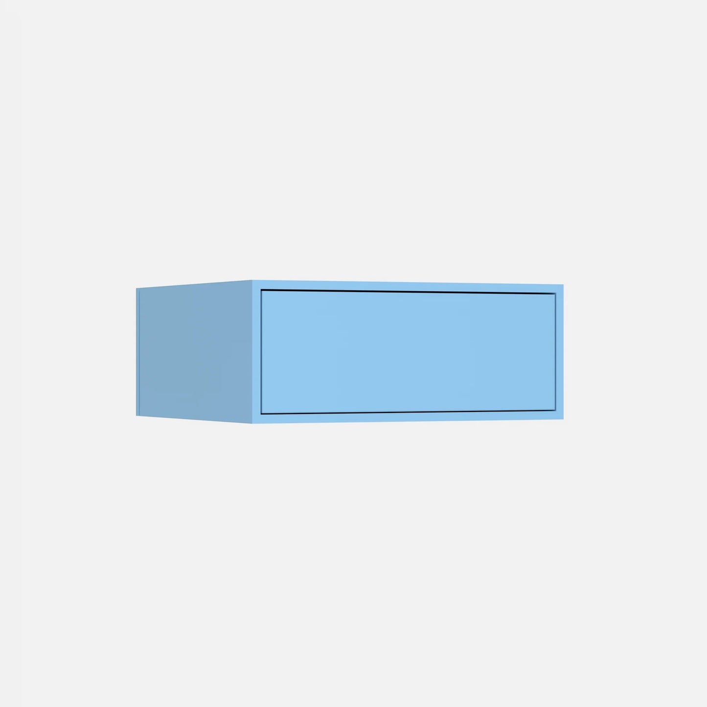 Drawer module from the left side