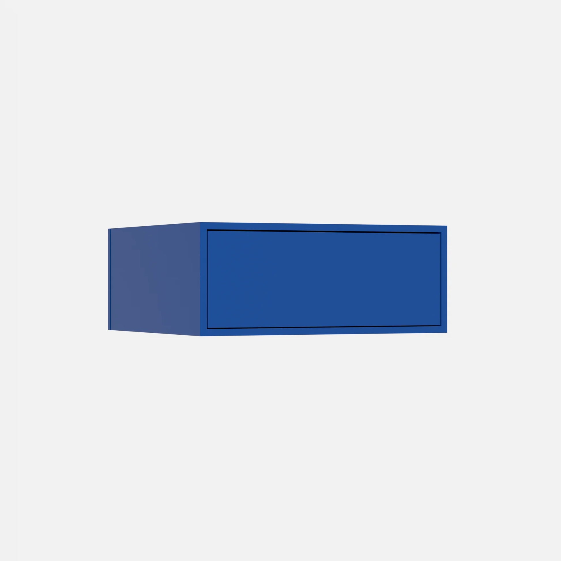 Drawer module from the left side
