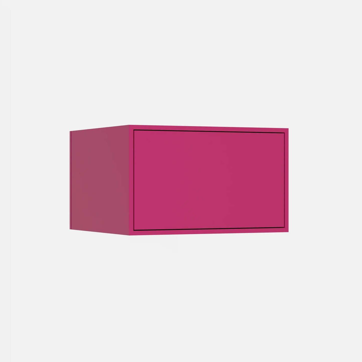 Drawer module from the left side