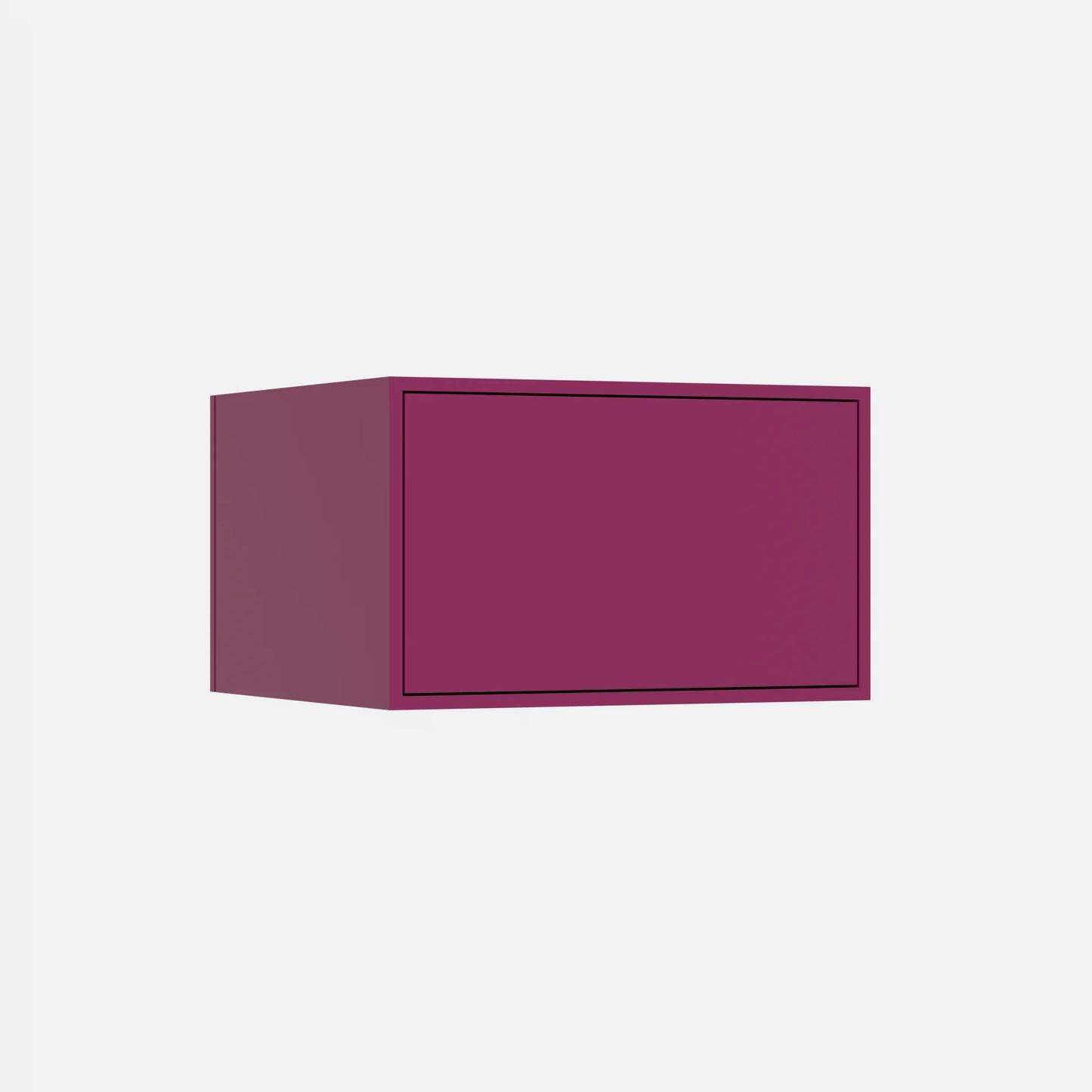 Drawer module from the left side