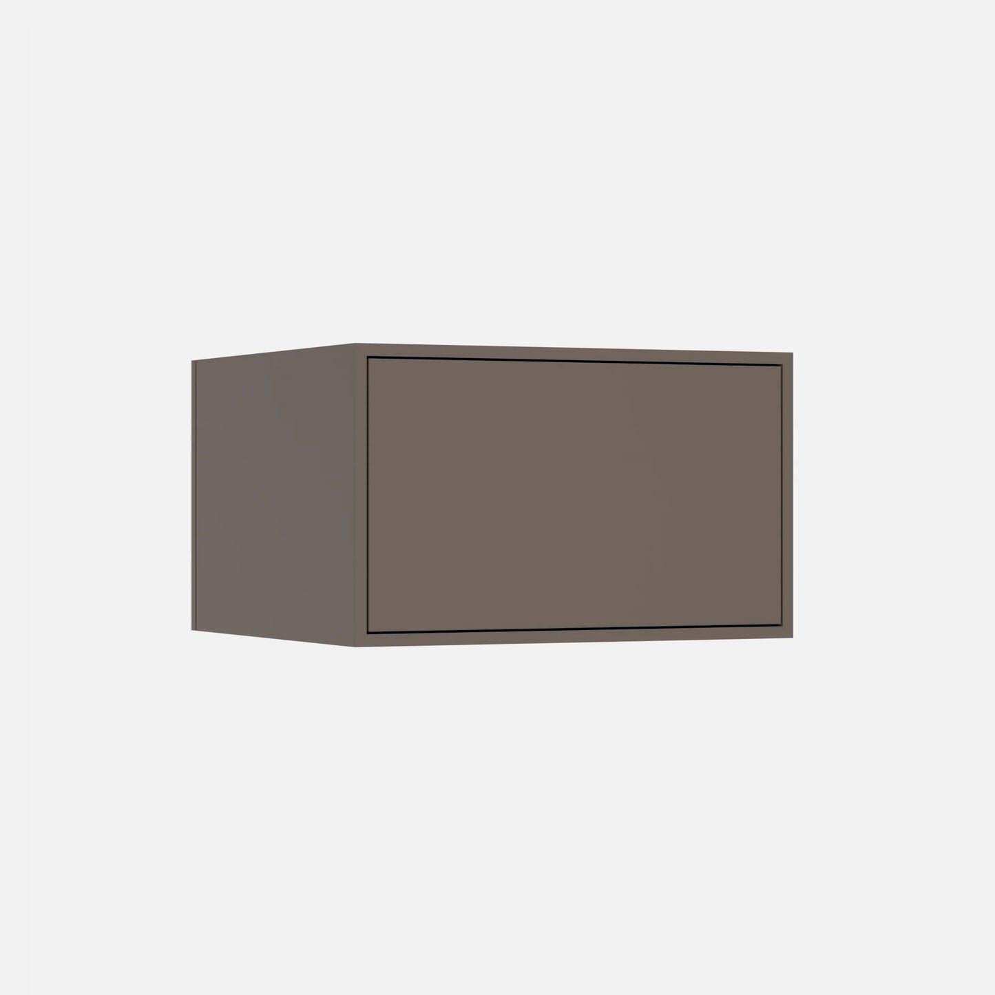Drawer module from the left side