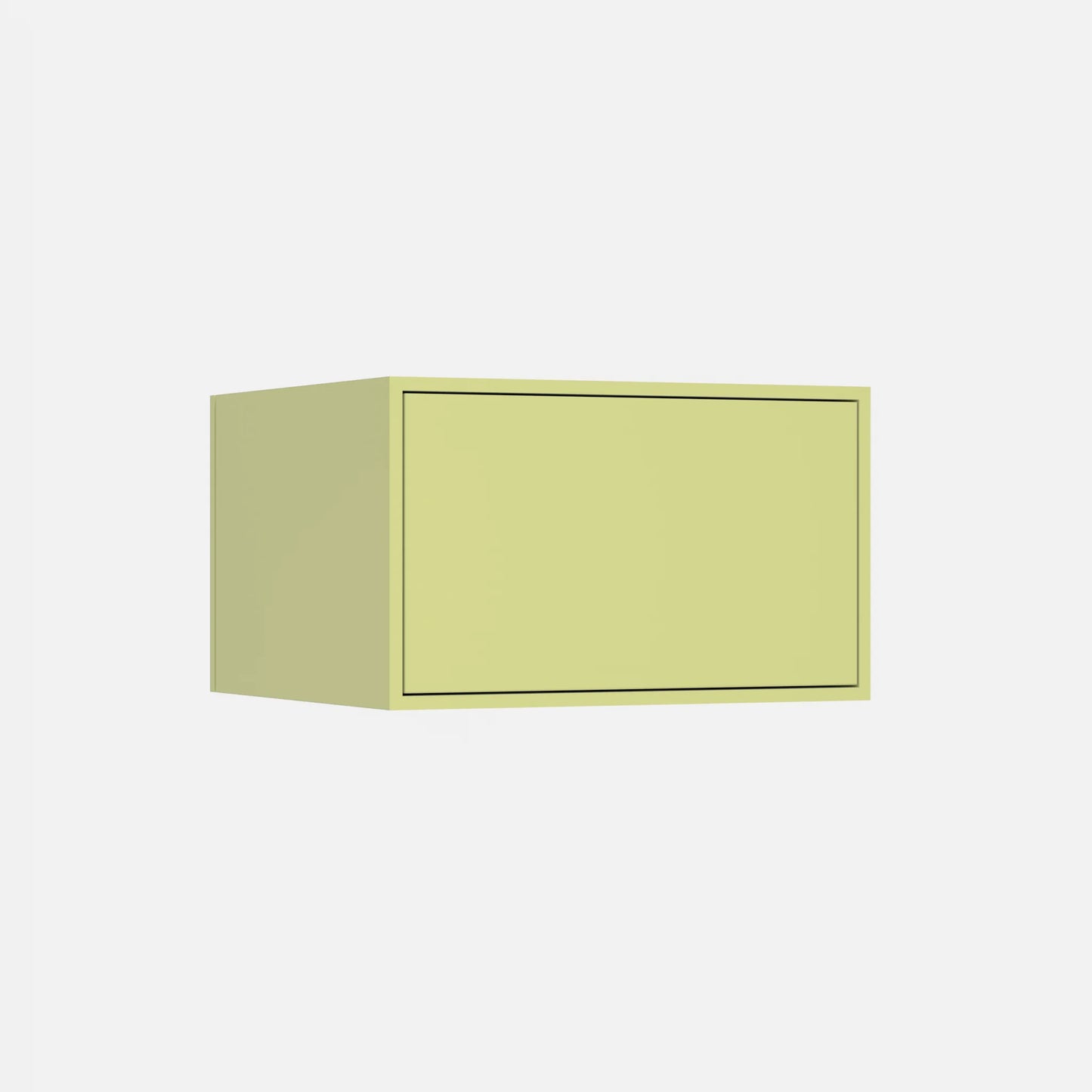 Drawer module from the left side