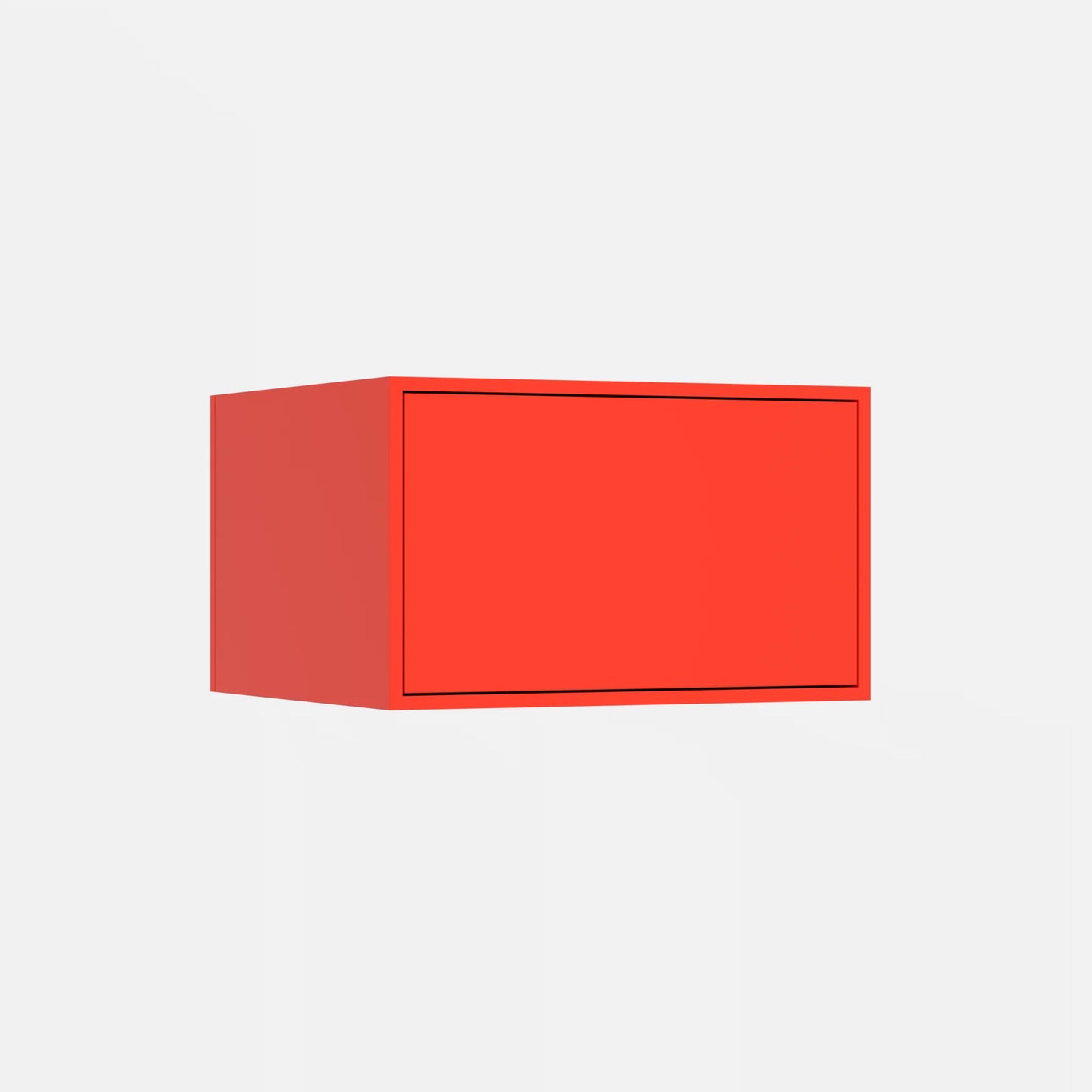 Drawer module from the left side